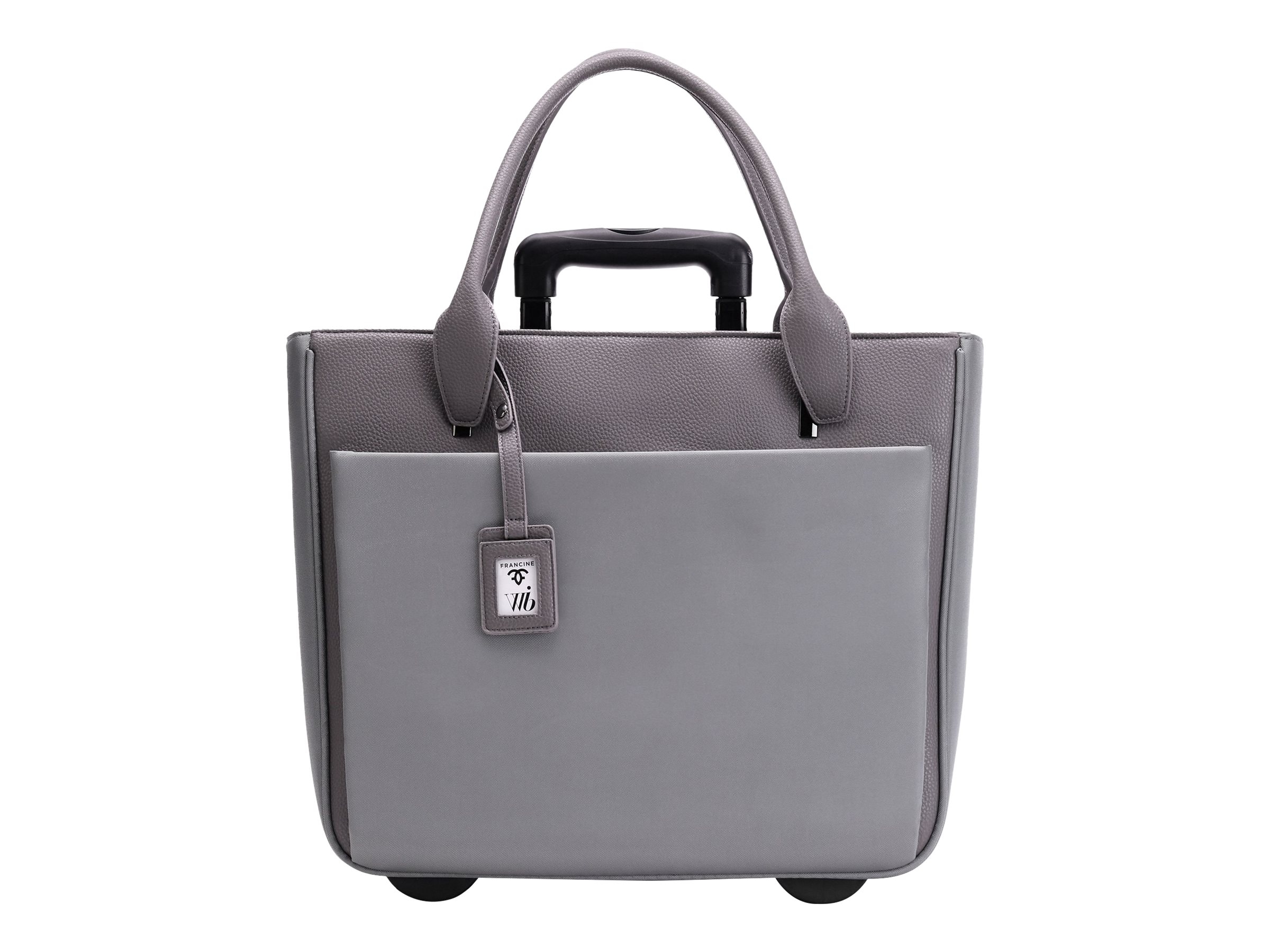 Women's Rolling Laptop Tote Bag Top Handle Fits Up to 17.3" inch