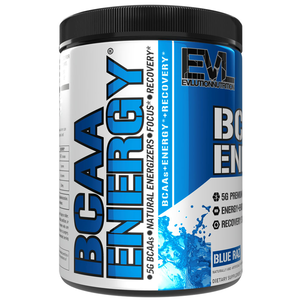 Evlution Nutrition BCAA Energy Powder, 30 Servings, Blue Raz Best Deals