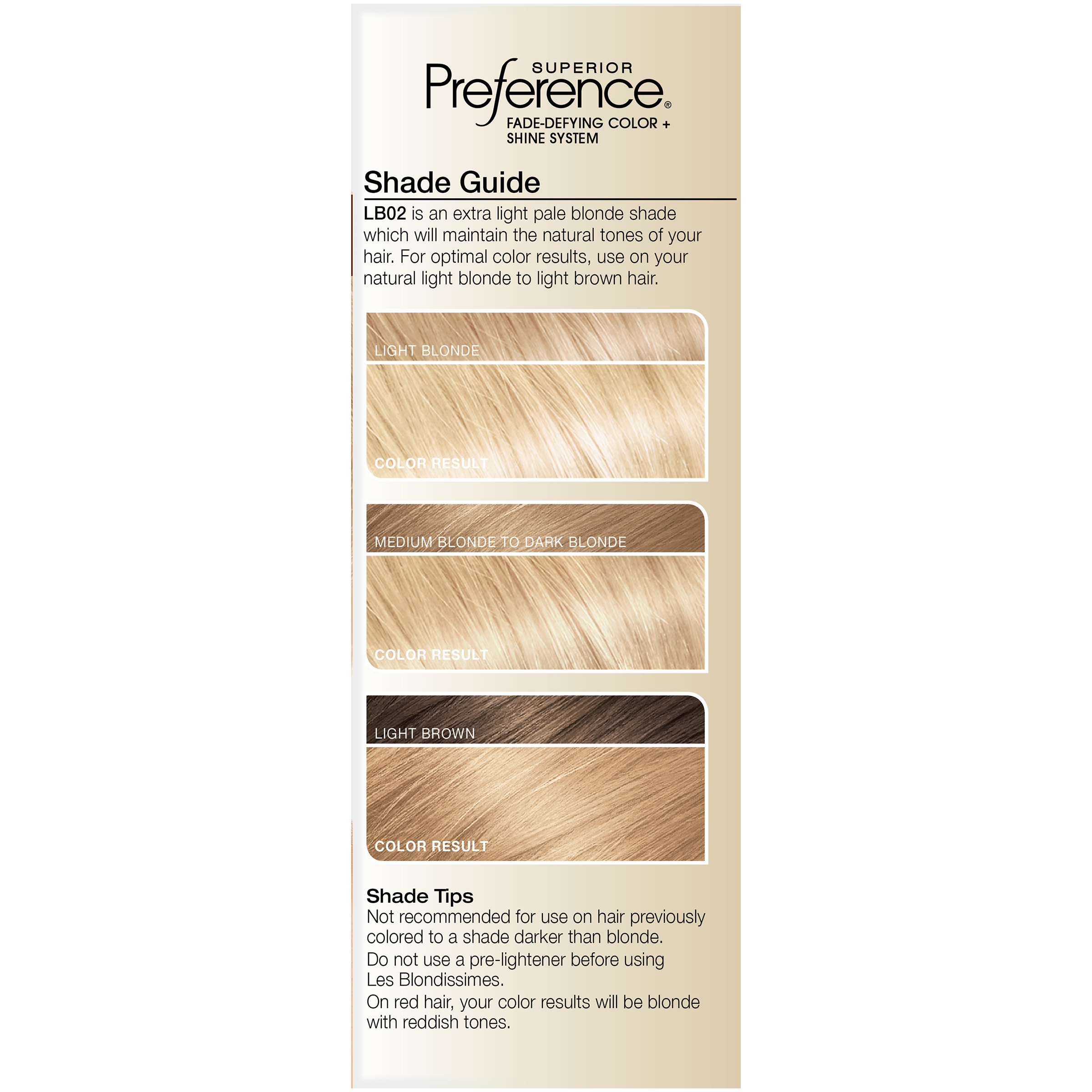 L'Oreal Paris Superior Preference Fade-Defying Shine Permanent Hair ...