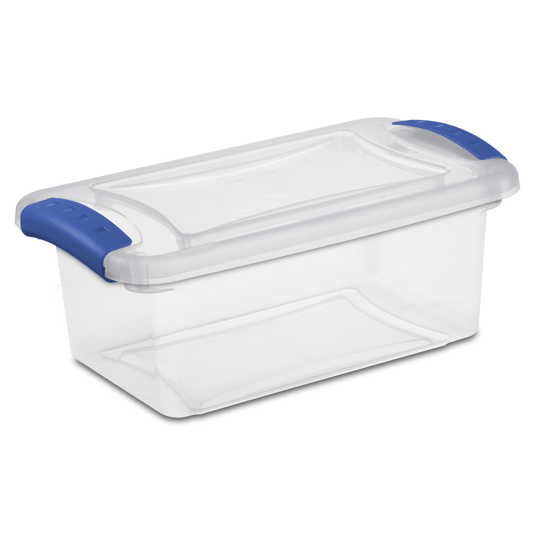 Sterilite 4.0 Cup Square Ultra-seal Food Storage Container, Blue (6 Pack) :  Target