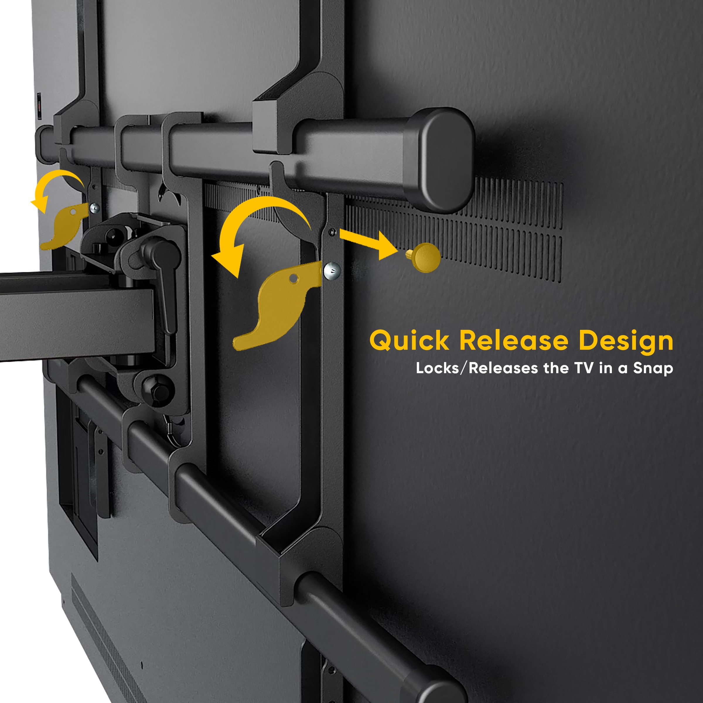 Atlantic Full-Motion Extra Extension Wall TV Mount Deals and Price ...