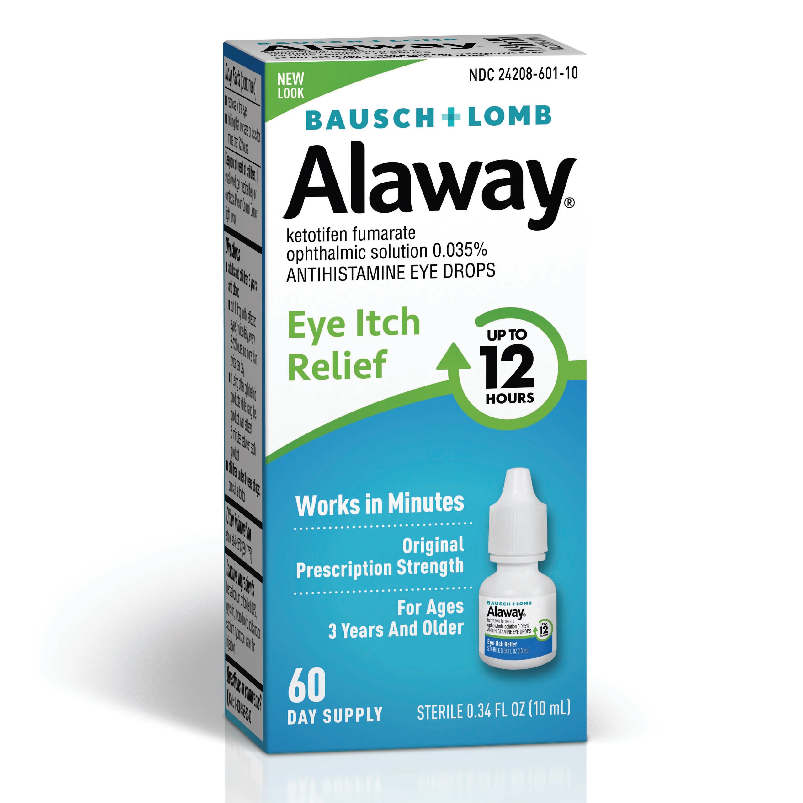 Alaway® Antihistamine Eye Drops(Ketotifen Fumarate Ophthalmic Solution