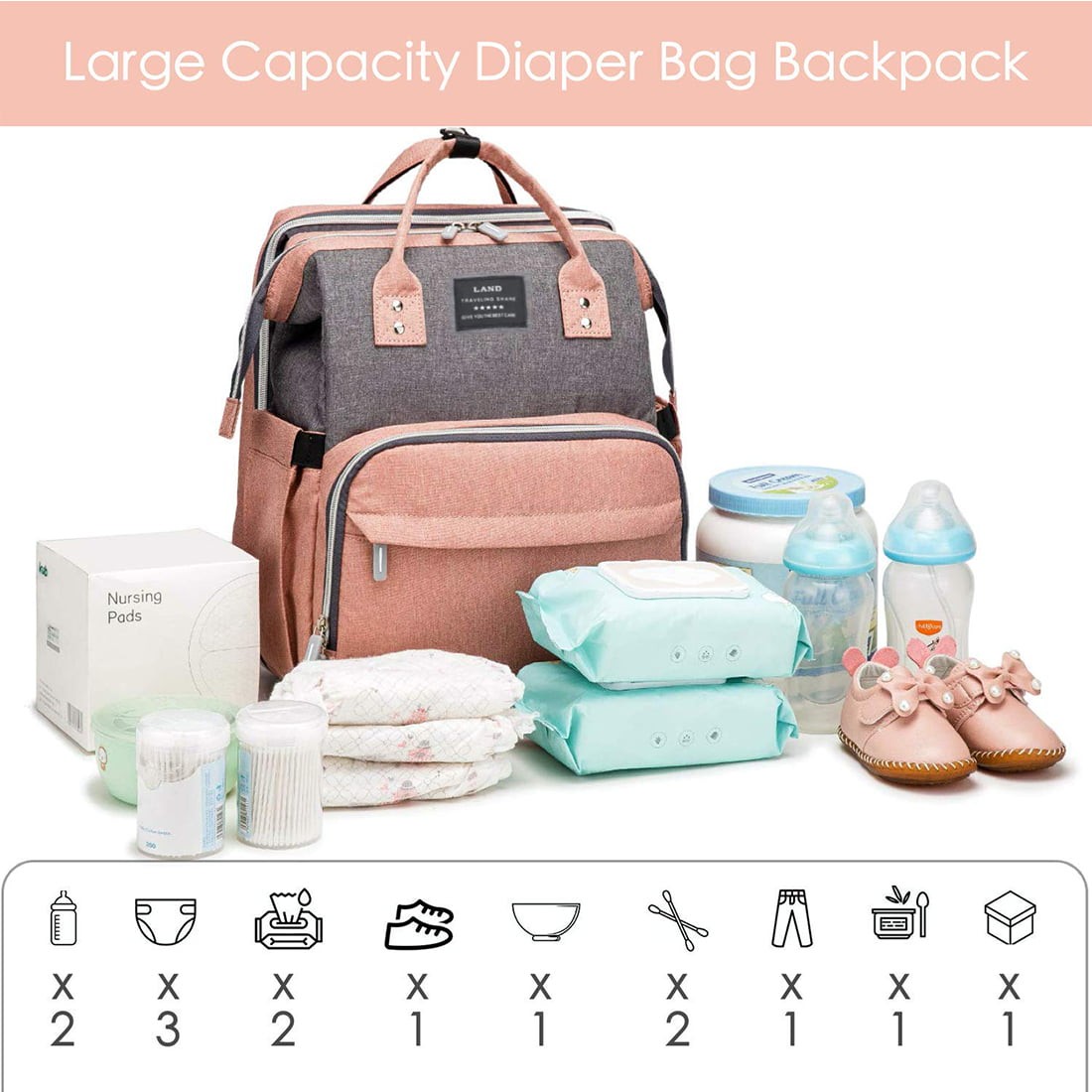 Ihoney best sale diaper bag