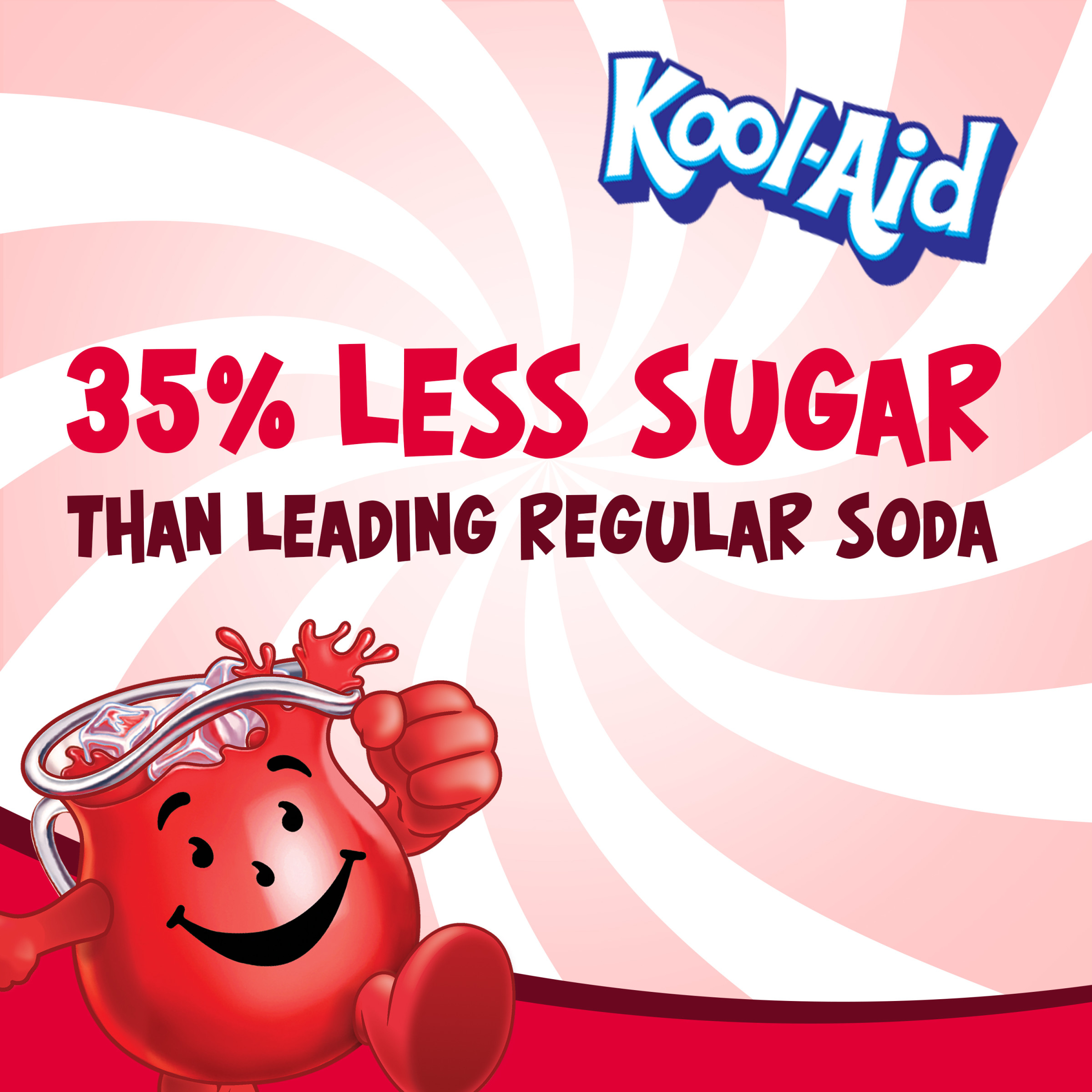 Kool-Aid Sugar-Sweetened Cherry Artificially Flavored Powdered