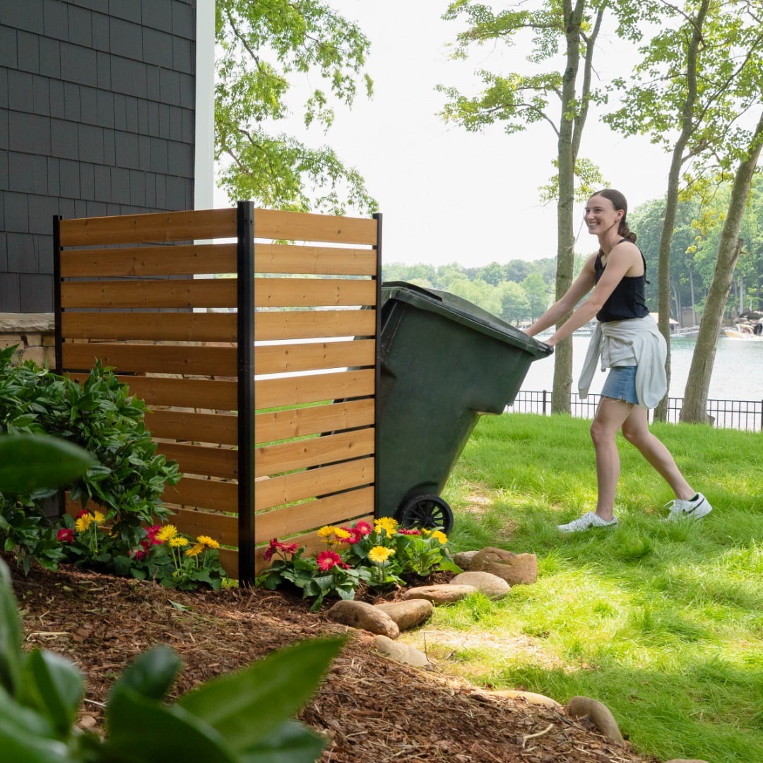 Enclo Privacy Screens EC18022 5ft H x 3.2ft W Concord Wood Outdoor