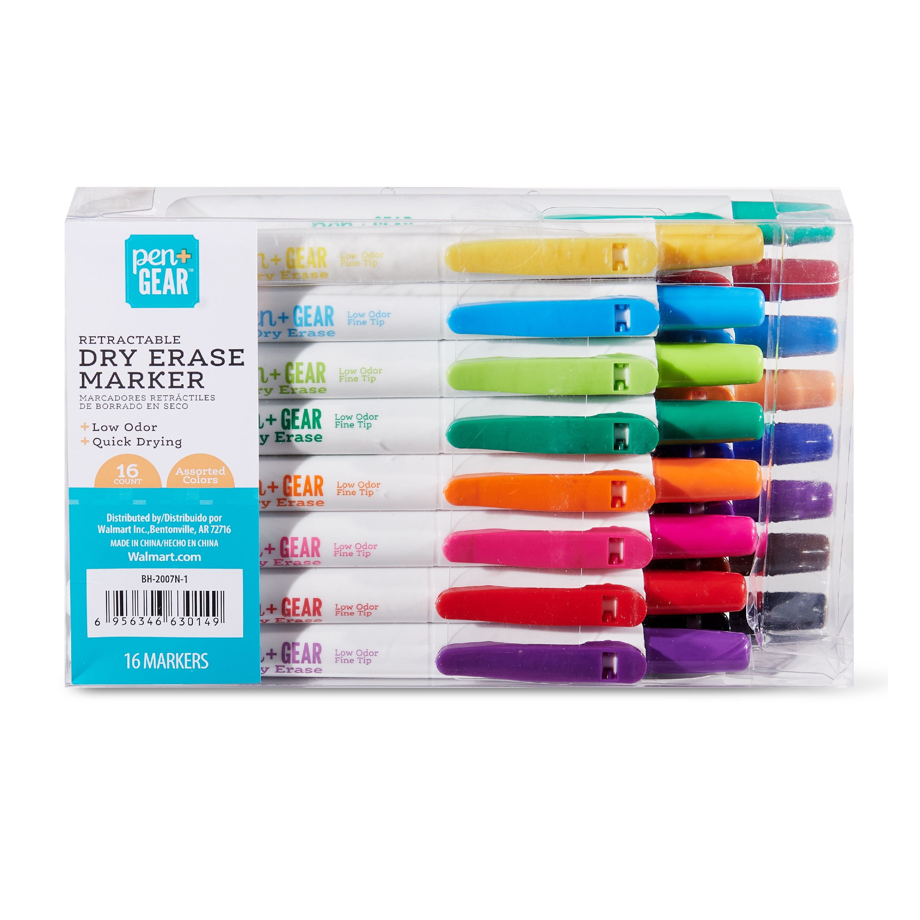 Hello Hobby Washable Dual Tip Markers, Classic Colors, 12Pcs, #40137