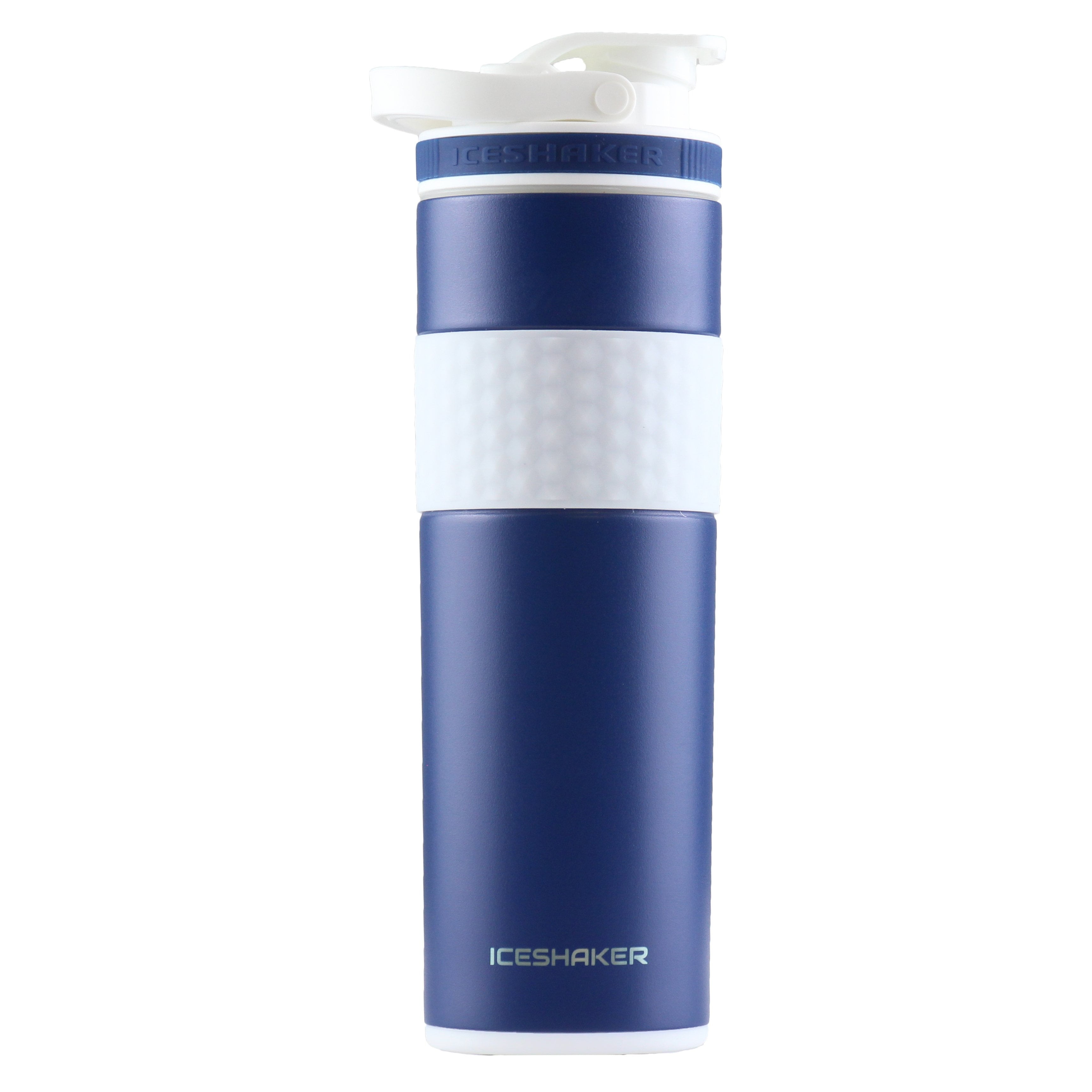 JoyJolt Vacuum Insulated 32-oz. Water Bottle with Flip Lid & Sport Straw Lid, Grey