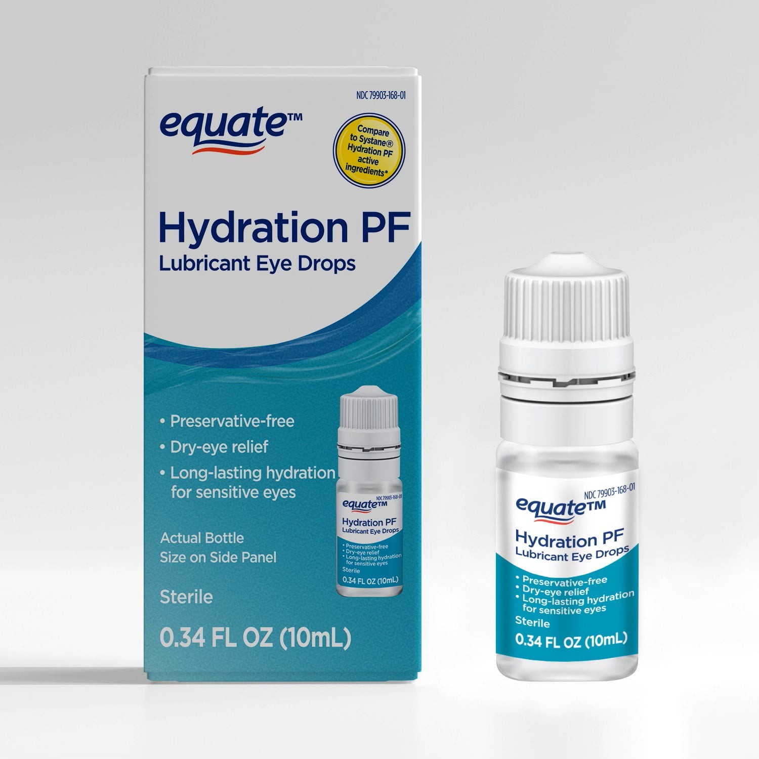 Equate Hydration Lubricant Eye Drops for Dry Eyes Deals and Price History  at JoinHoney.com | Honey