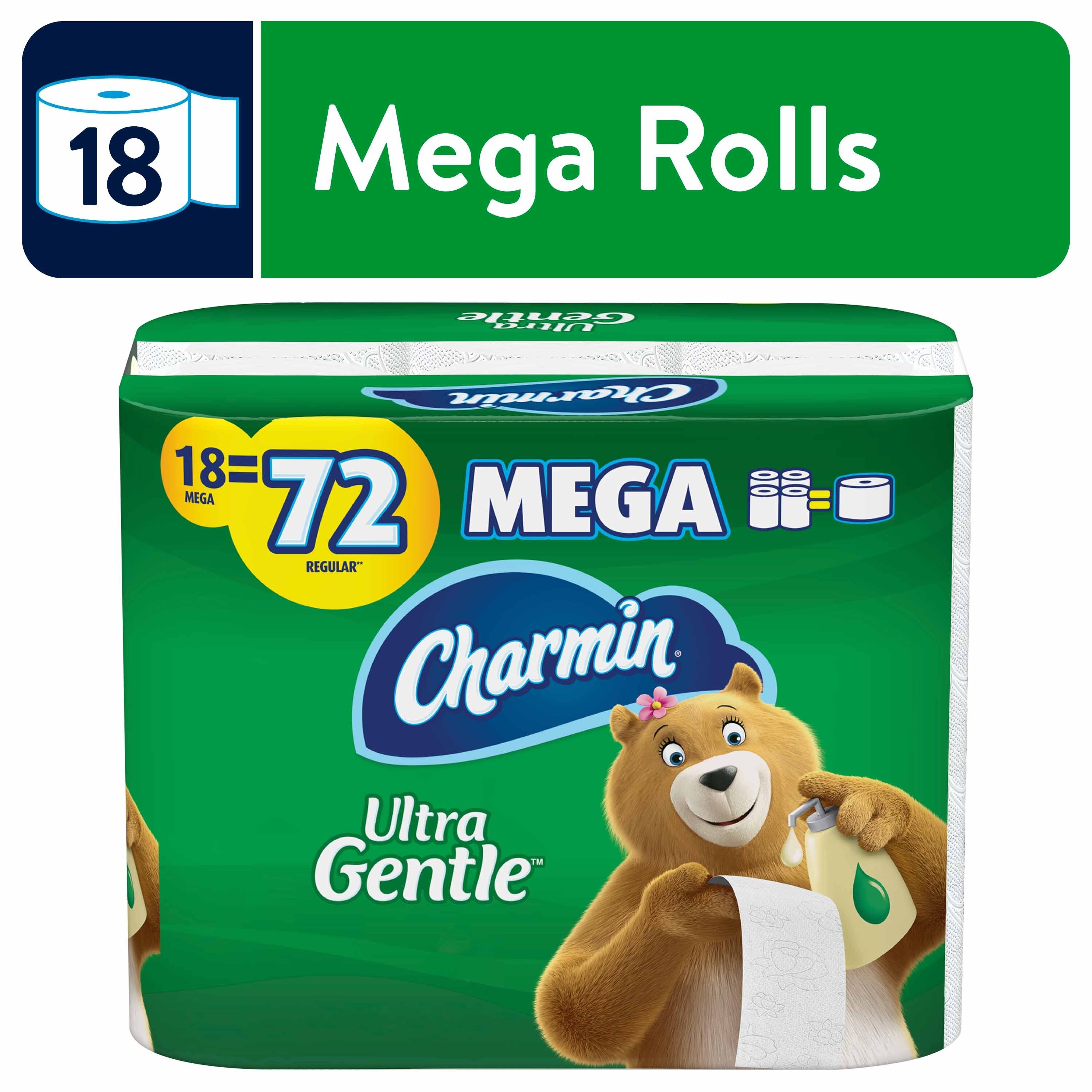 Charmin Ultra Gentle Toilet Paper, 18 Mega Rolls Best Deals and Price