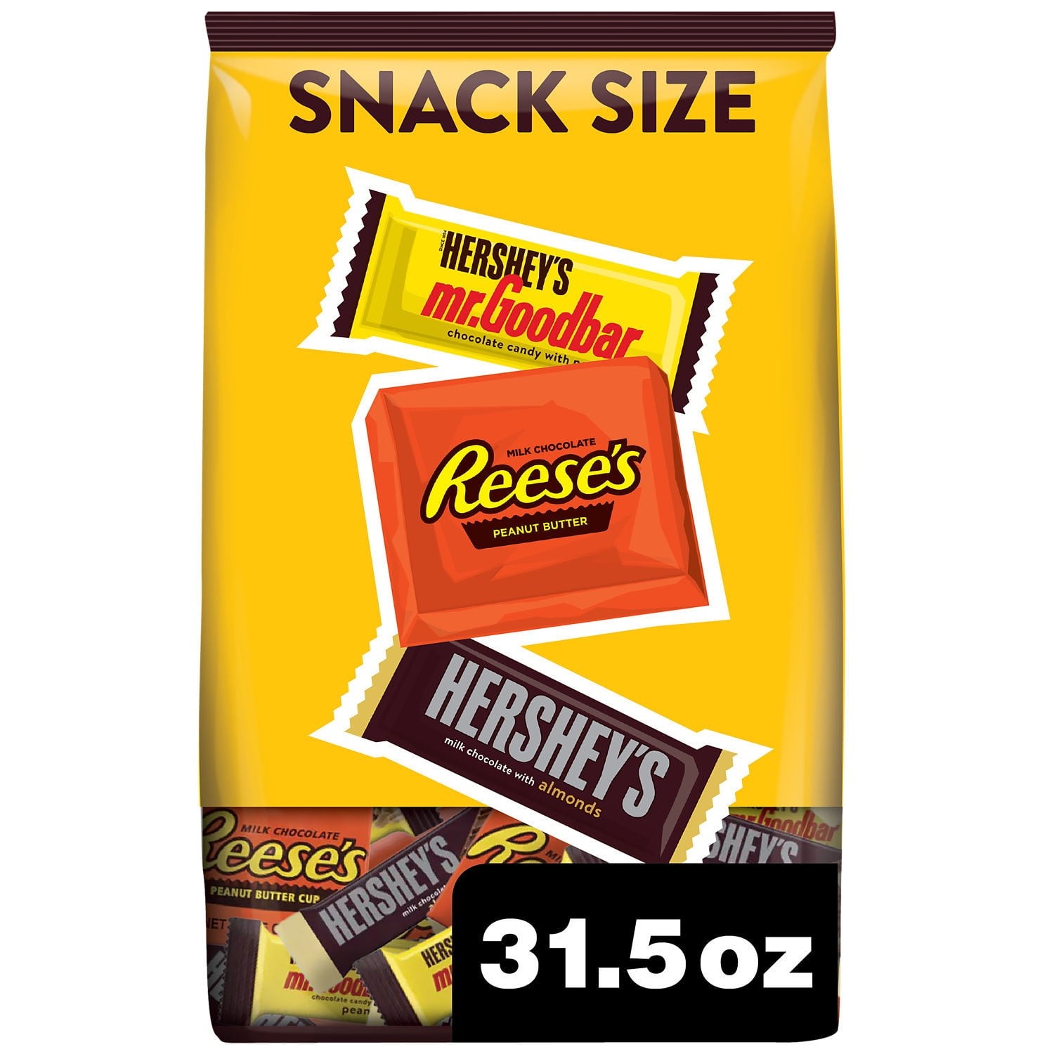 Hershey's Chocolate Candy Bar Variety Pack (Hershey's, Reese's