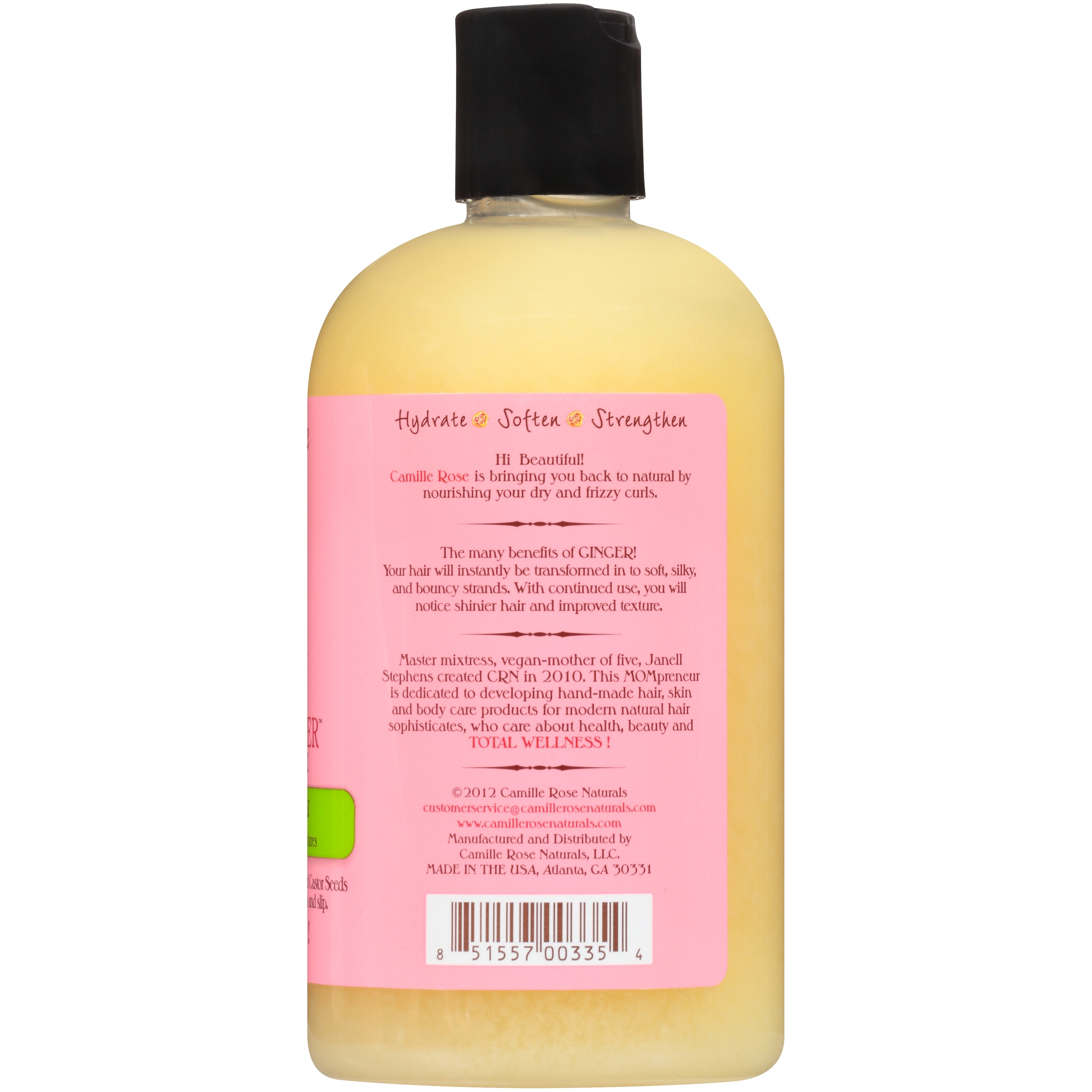 Camille Rose Sweet Ginger Cleansing Rinse, 12 oz Best Deals and Price ...