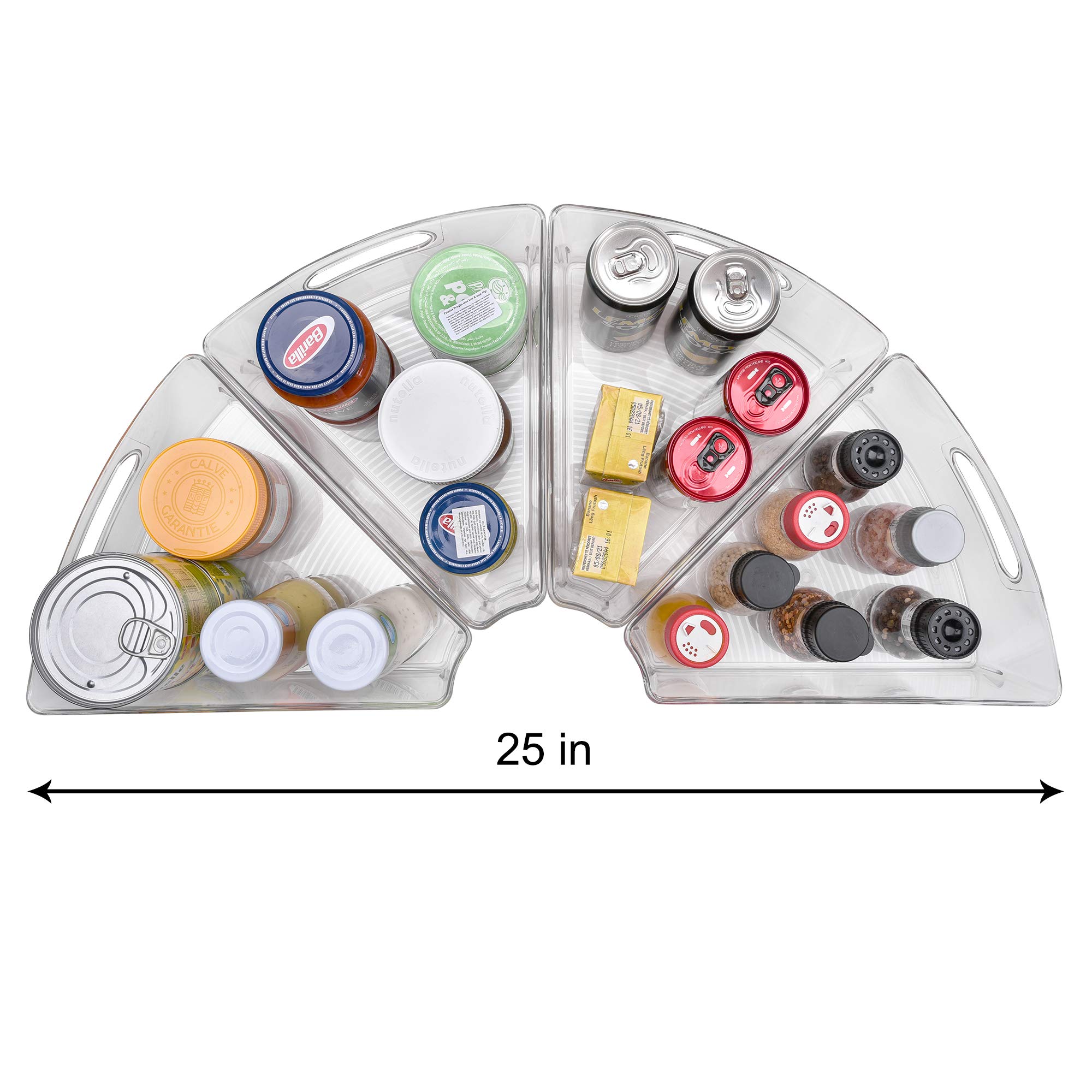 Sorbus Wedge Storage Bin Organizer - Thumbnail 5