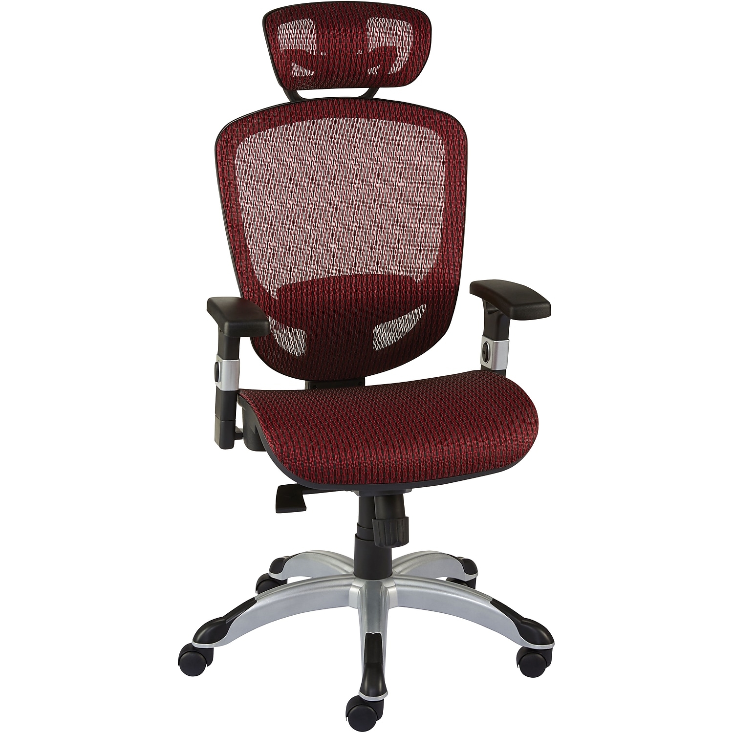 Union & Scale Flexfit Hyken Technical Mesh Task Chair Red 50218 Best