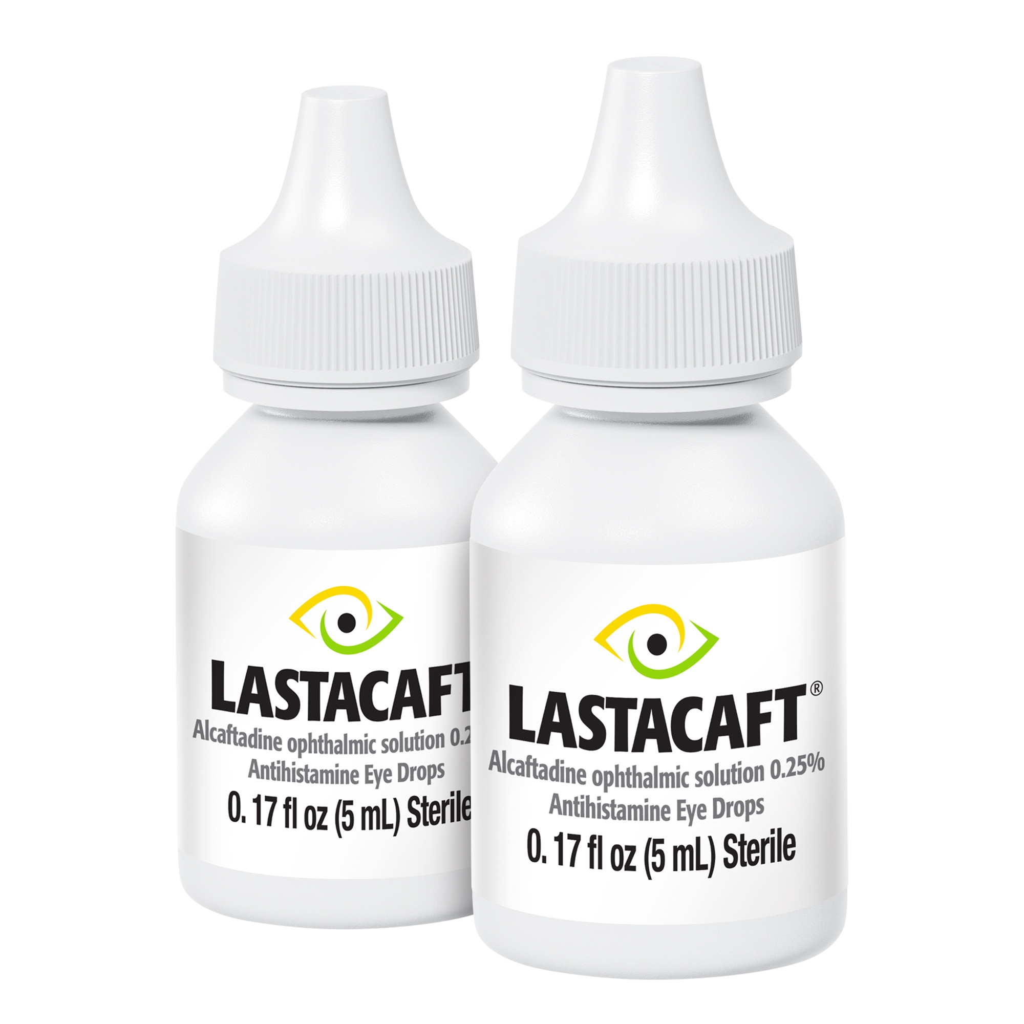 Lastacaft Once Daily Eye Allergy Itch Relief Drops, 2 Count, 2x5 mL