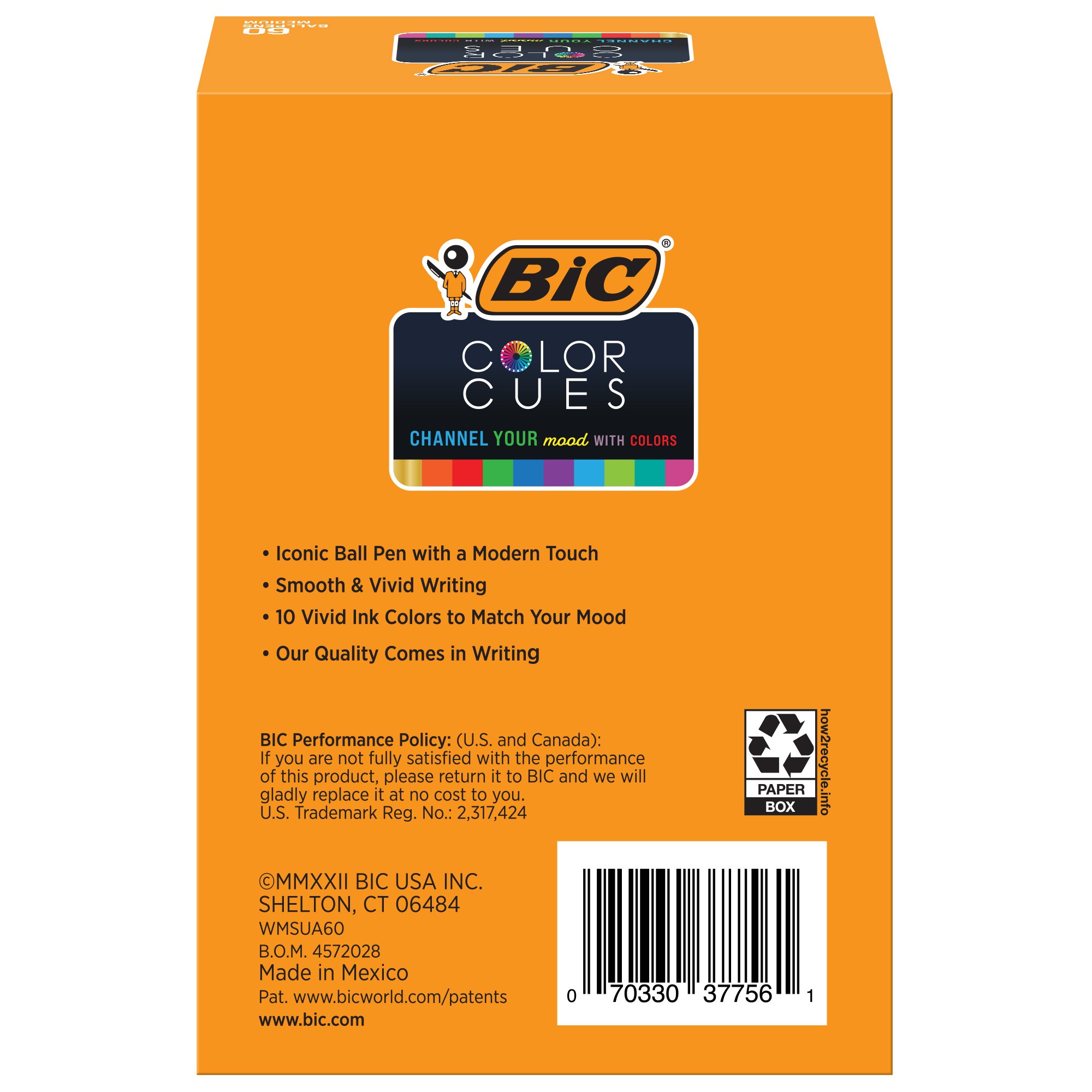 BIC Kids Ultra Washable Markers, Jumbo Chisel Point, Assorted Colors, 10  Markers/Box (BKCMJ10-AST)