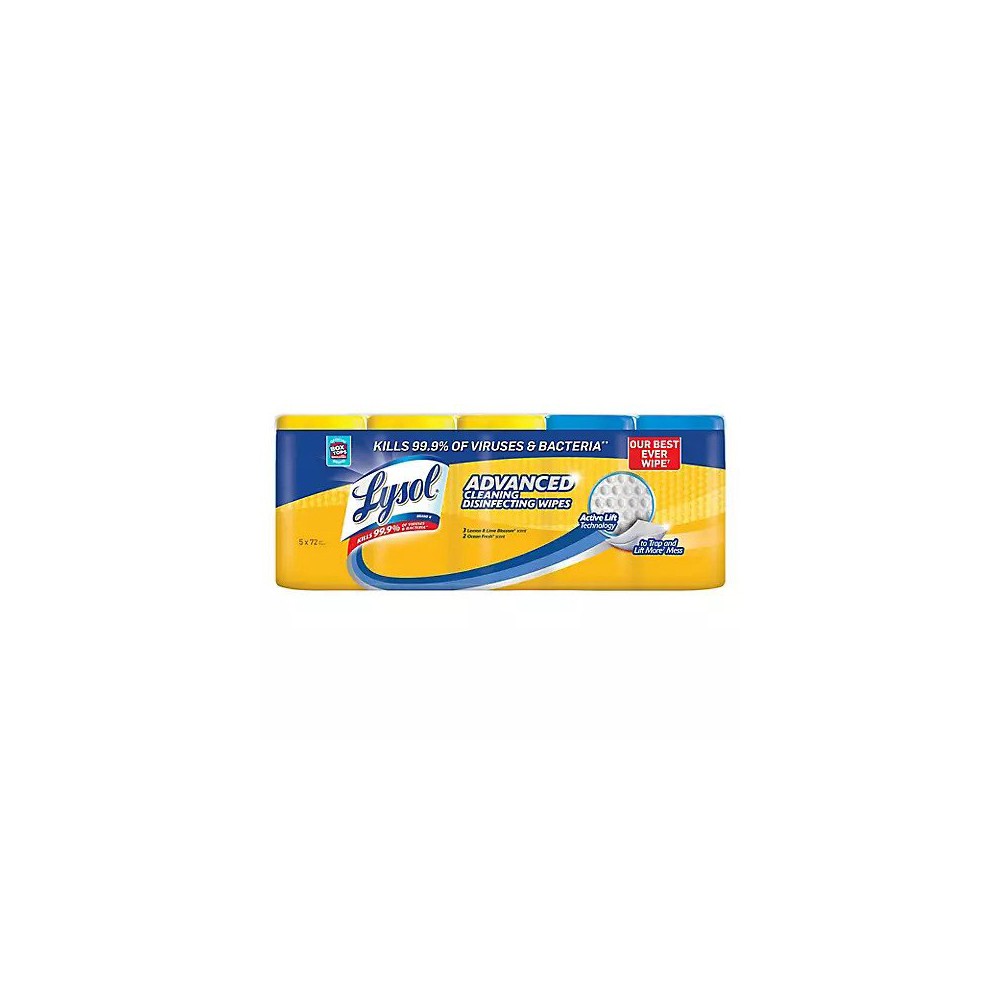 Lysol Advanced Cleaning Disinfecting Wipes Variety Pack