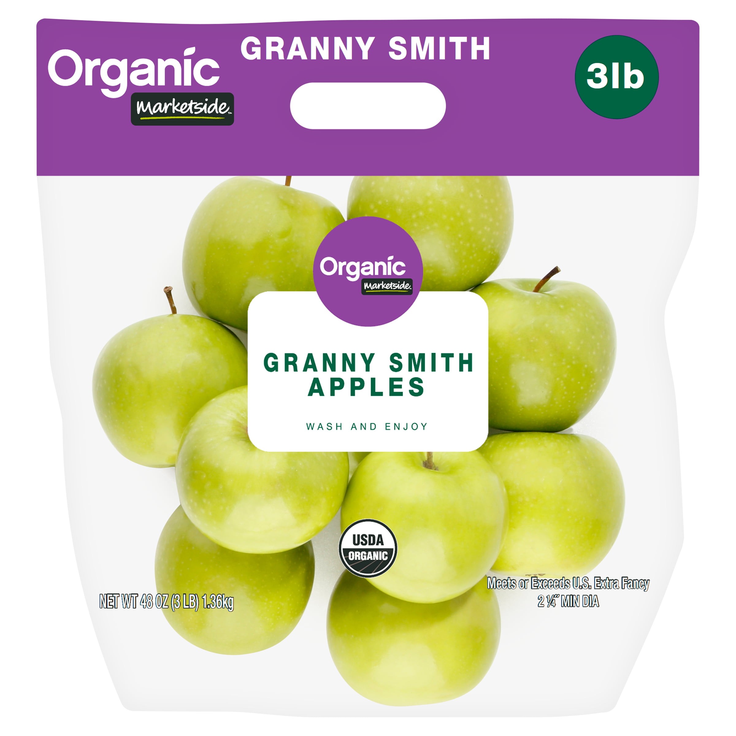 Organic Granny Smith Apples, 1 lb