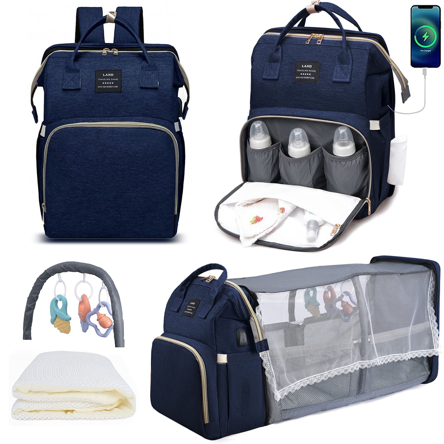 Ihoney best sale diaper bag