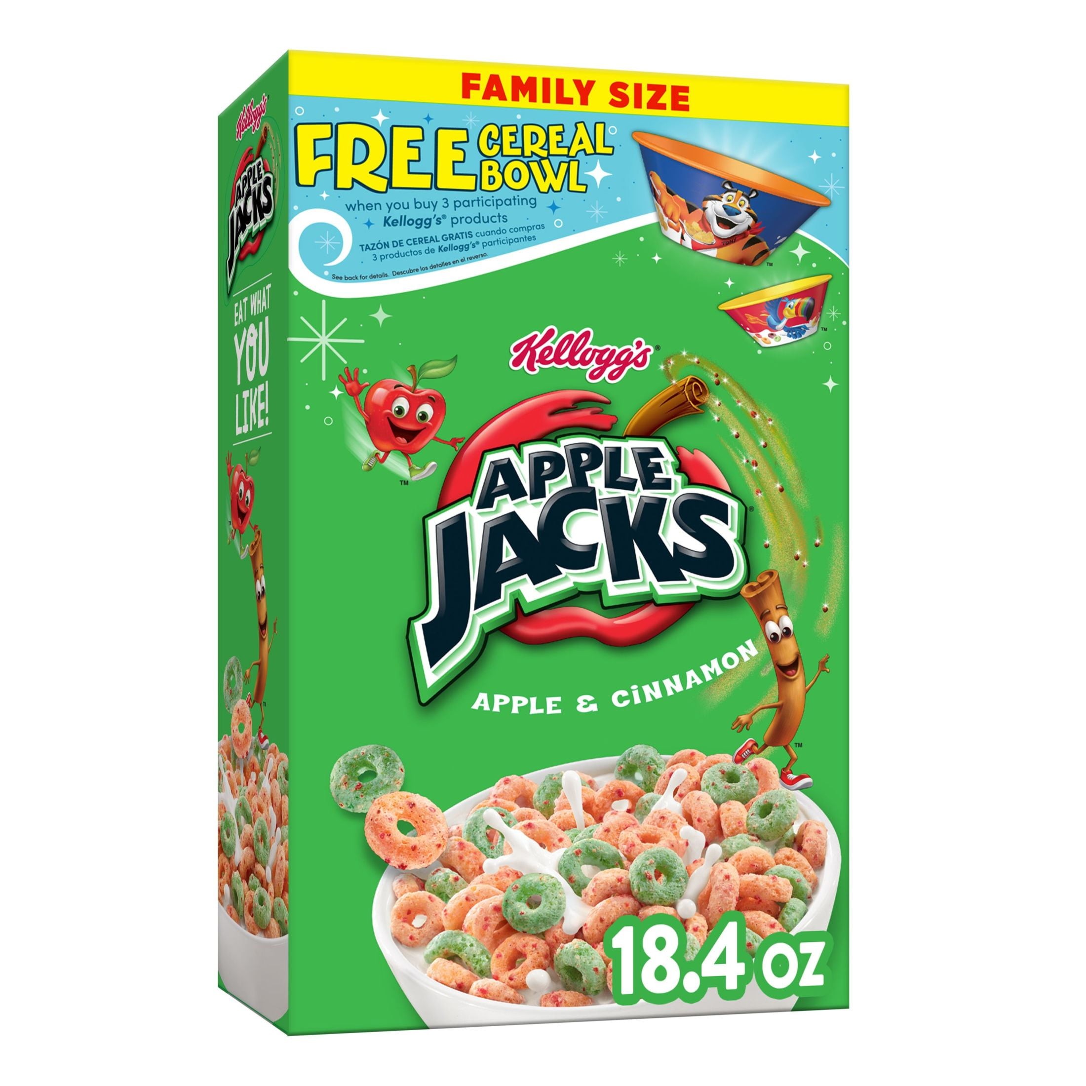 Kellogg's Frosted Flakes Original Breakfast Cereal, Family Size, 24 oz Box  