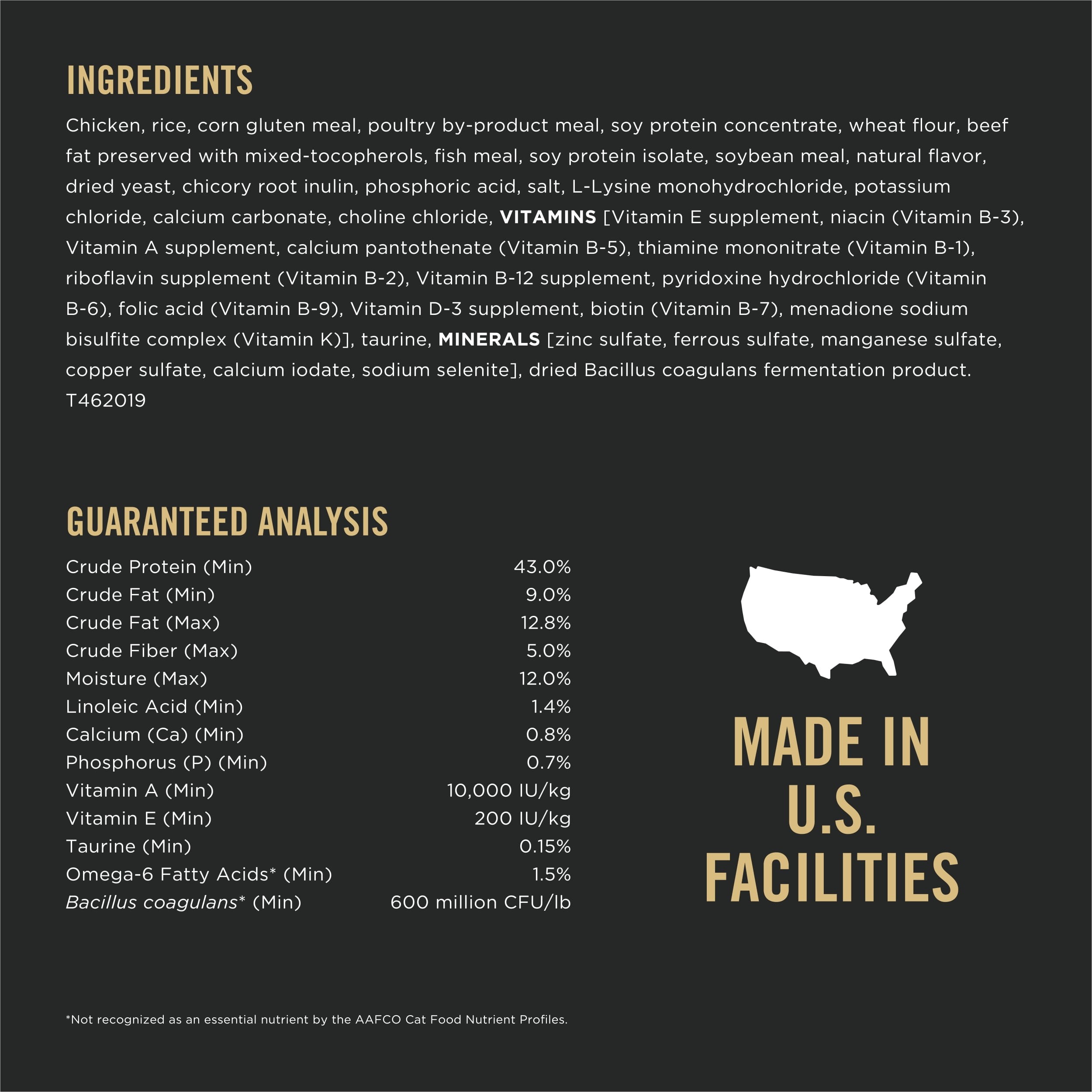 Purina Pro Plan Weight Management Dry Cat Food, Chicken & Rice, 3.5 lb