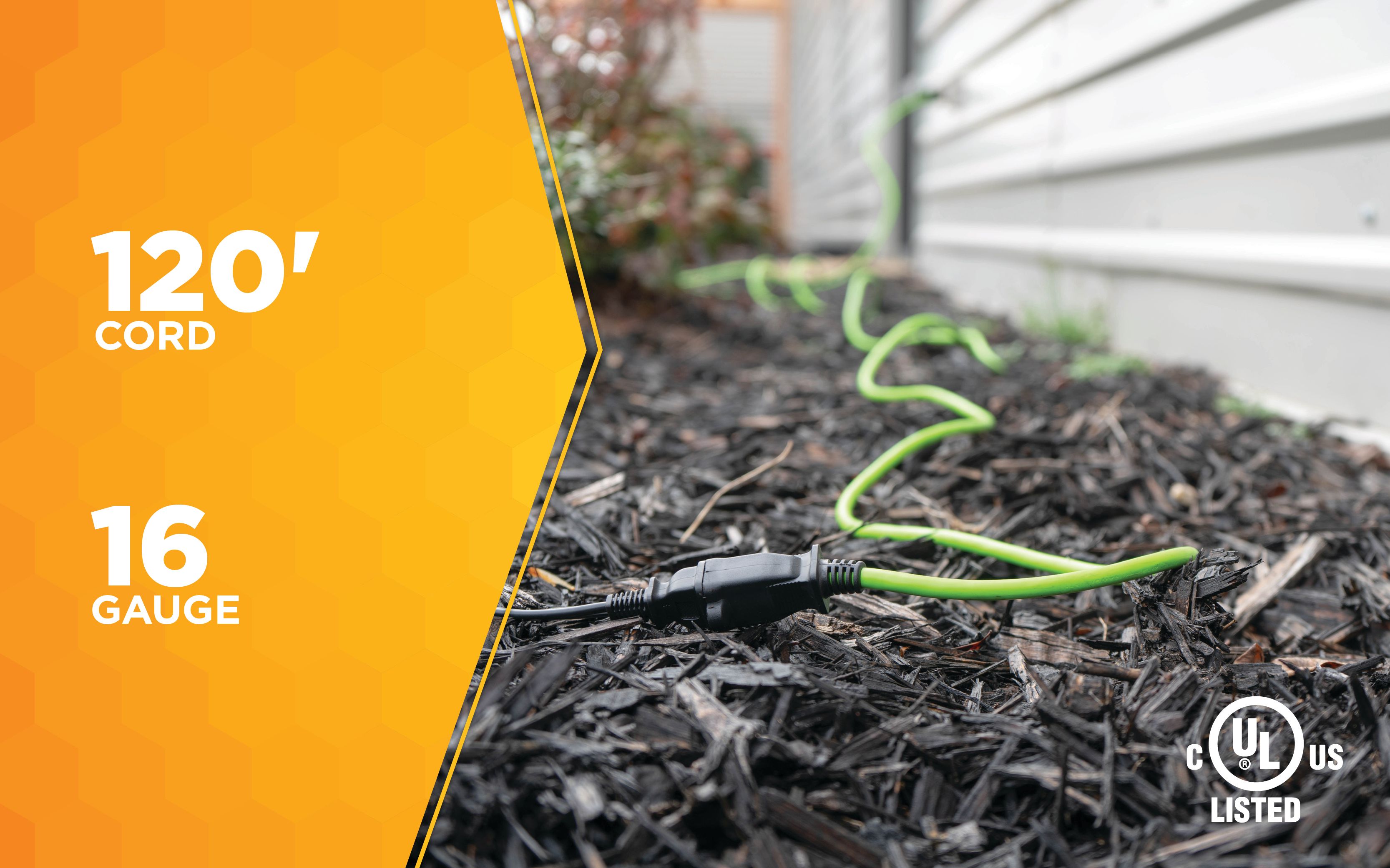 Yard Master 9940010 Outdoor Garden 120Foot Extension Cord Best Deals