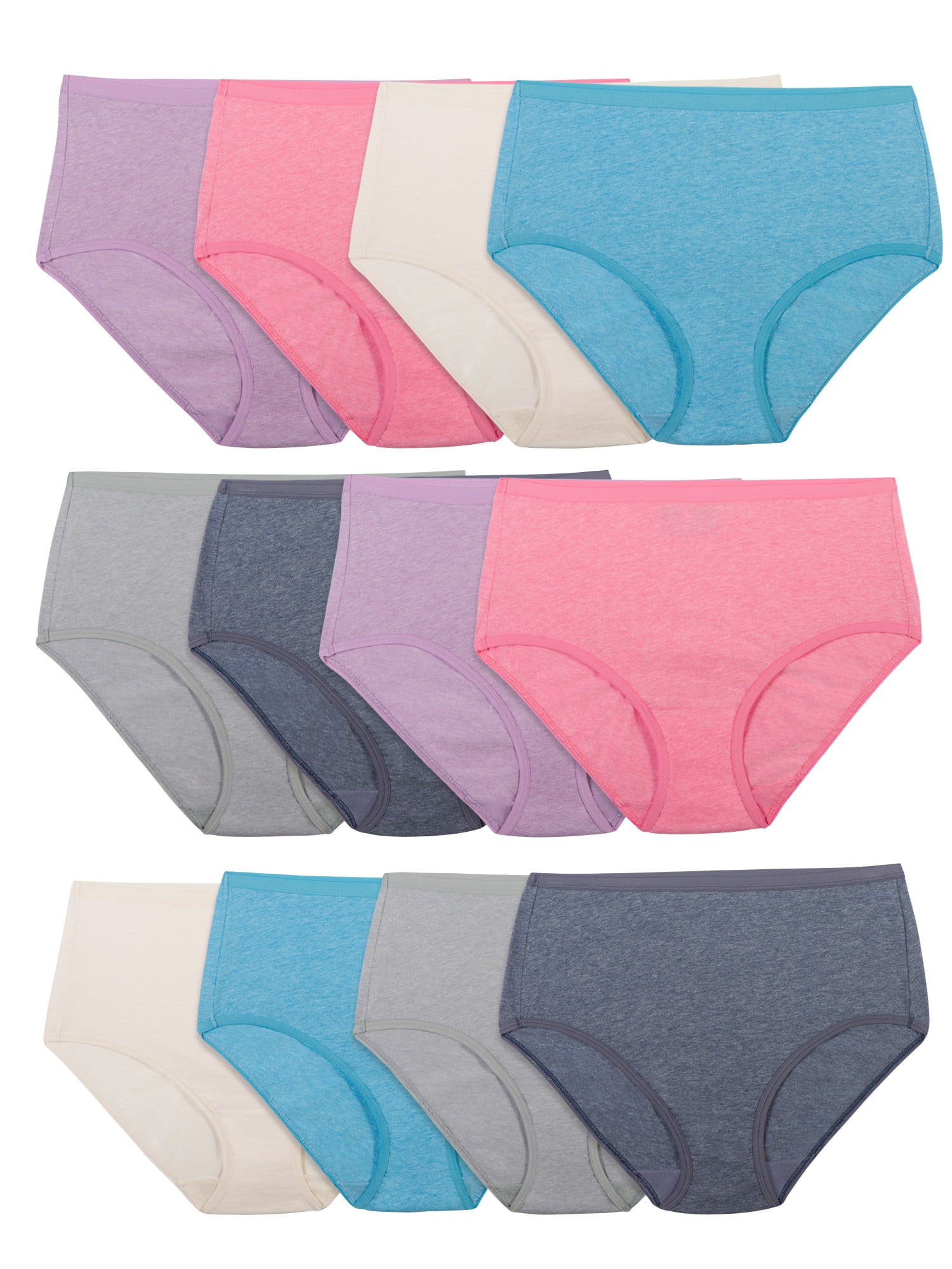 Fruit Of The Loom Women's 6pk 360 Stretch Comfort Cotton Hipster