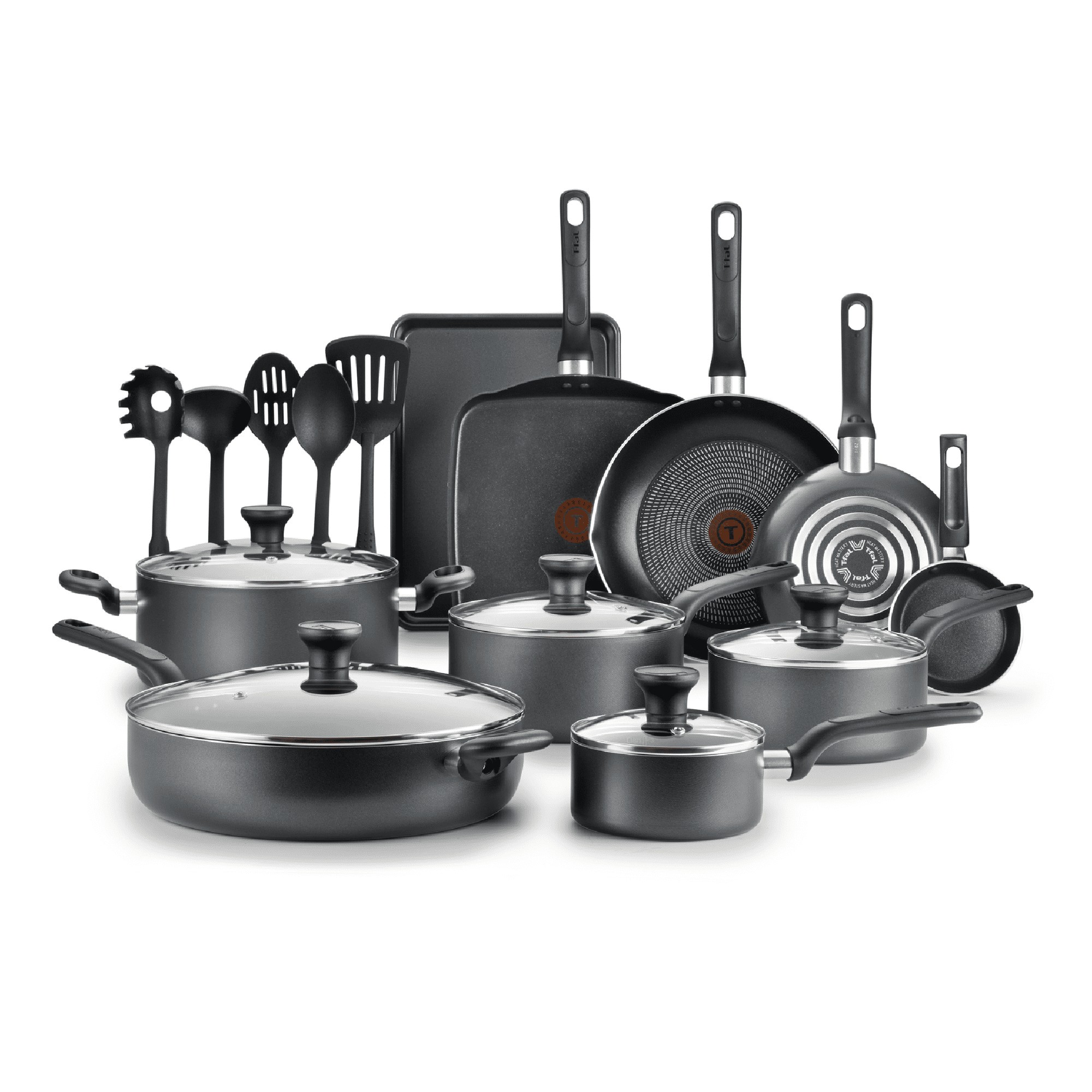 T-fal E918SC64 Ultimate Hard Anodized 12-PieceCookware Set 