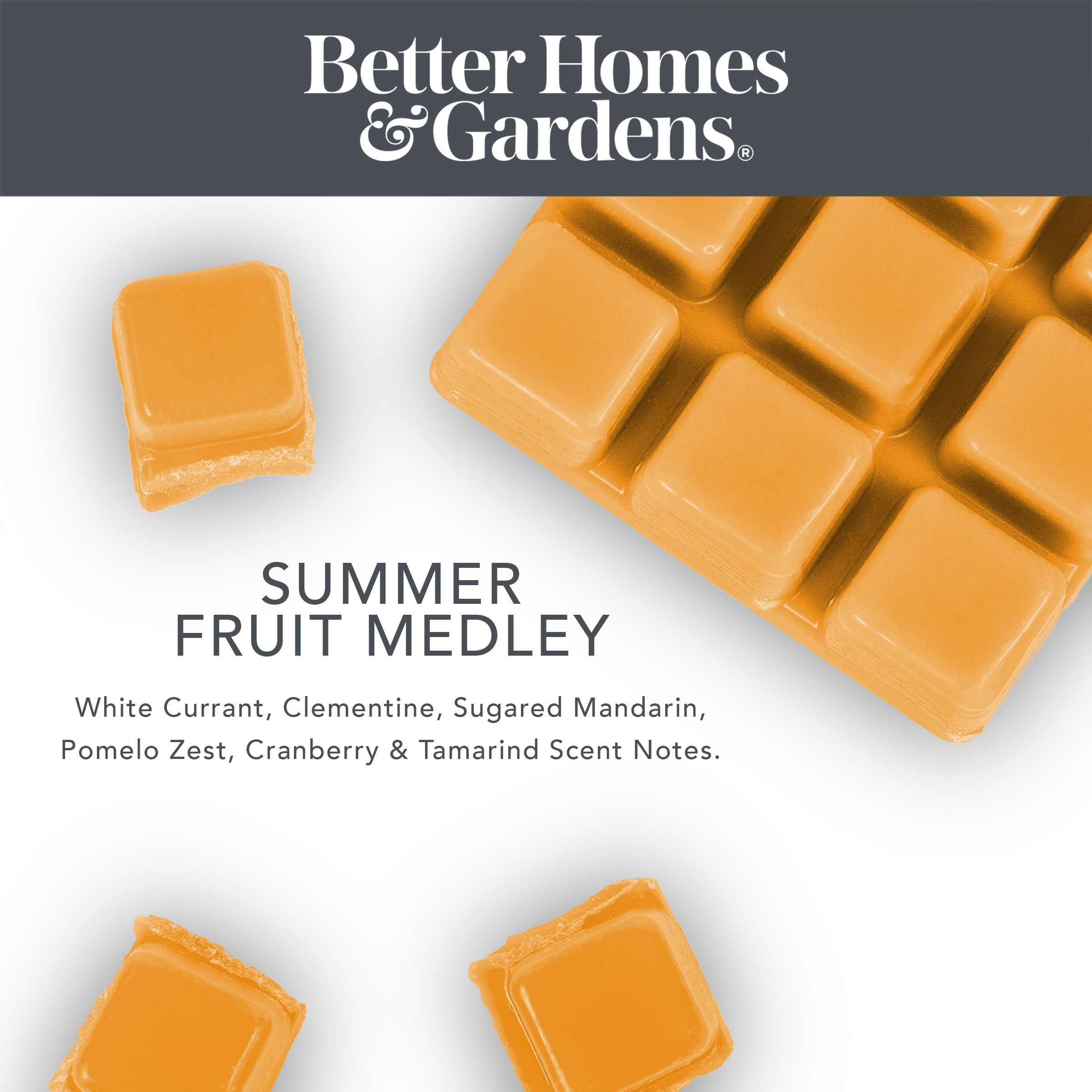 Orange Cinnamon Rolls Scented Wax Melts, Better Homes & Gardens, 2.5 oz (1-Pack)