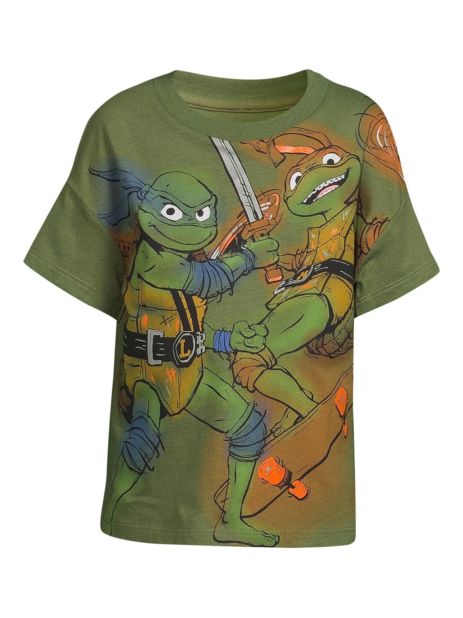 Toddler Boys' Teenage Mutant Ninja Solid T-Shirt - Blue 12M