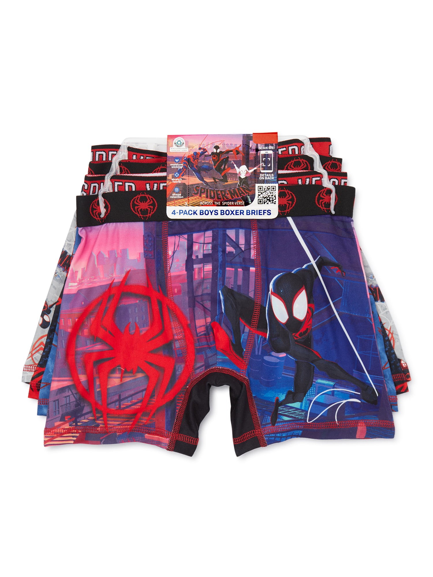 Boys' Marvel Spider-Man 5pk Underwear - 4