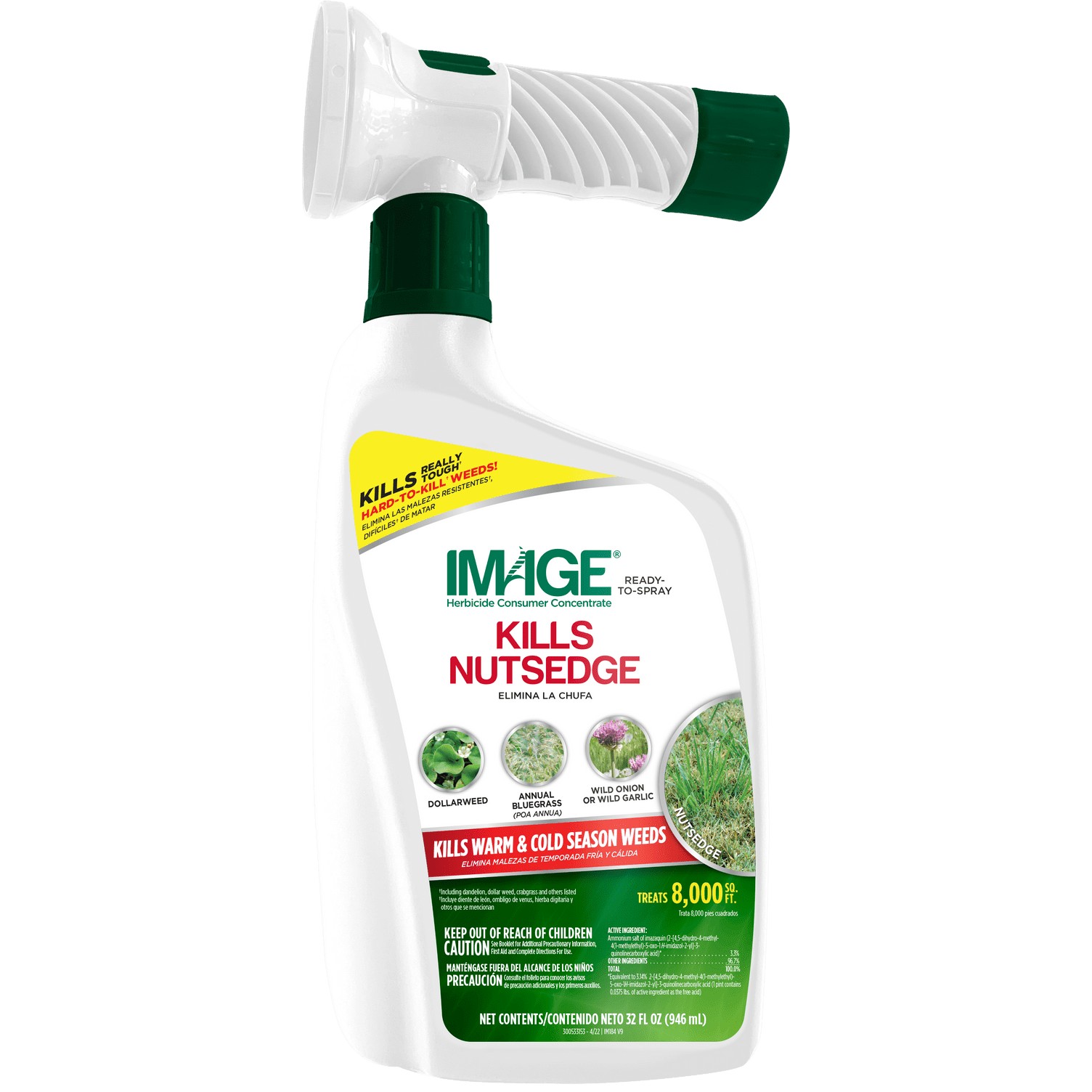 Image Kills Nutsedge Weed Killer ReadytoSpray Herbicide, 32 oz. Best