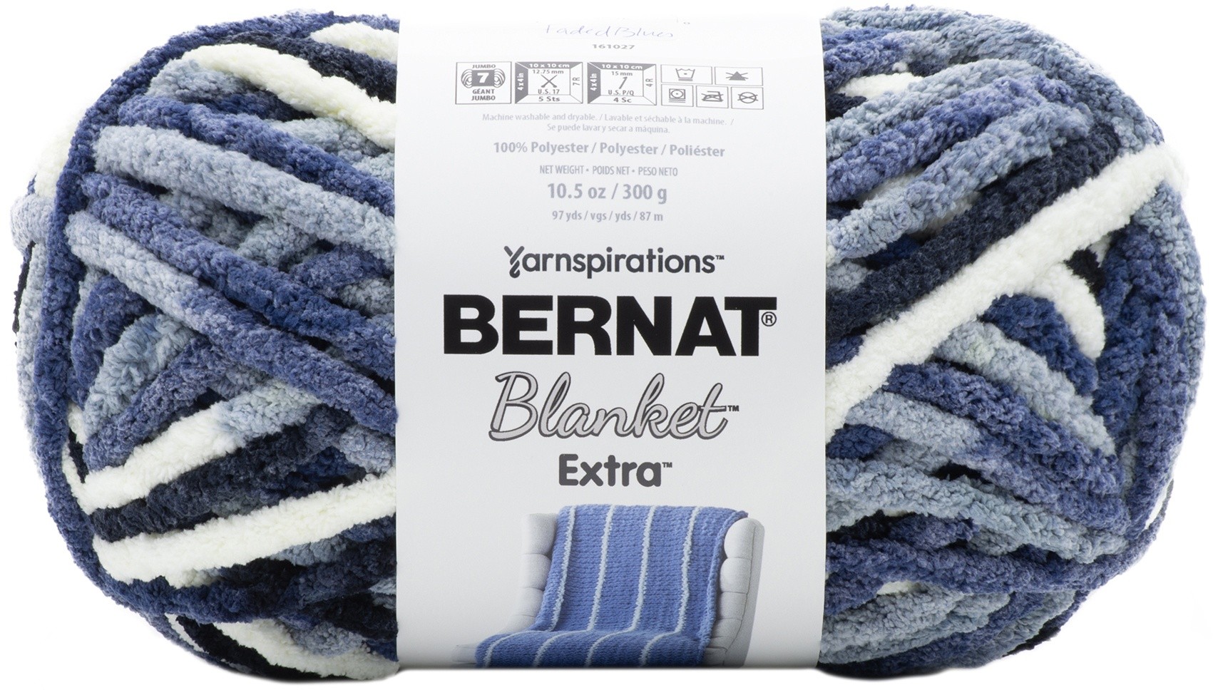 Bernat Blanket Extra Yarn Smoky Green