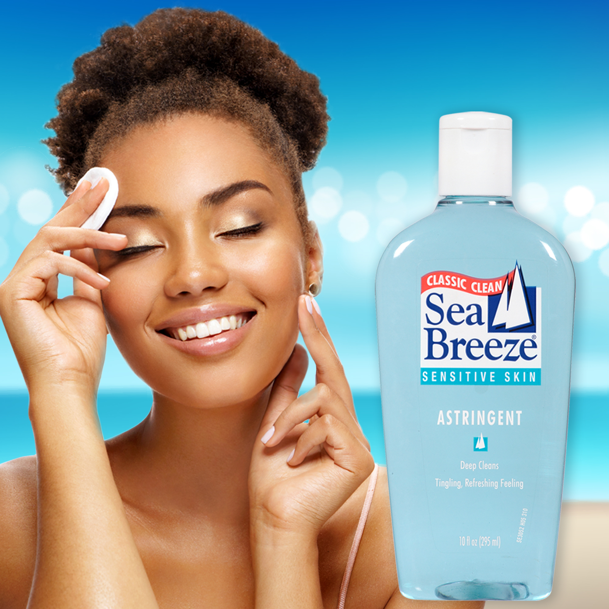 Sea Breeze Sensitive Facial Astringent Skin Cleanser, 10 fluid ounces Best Deals and Price