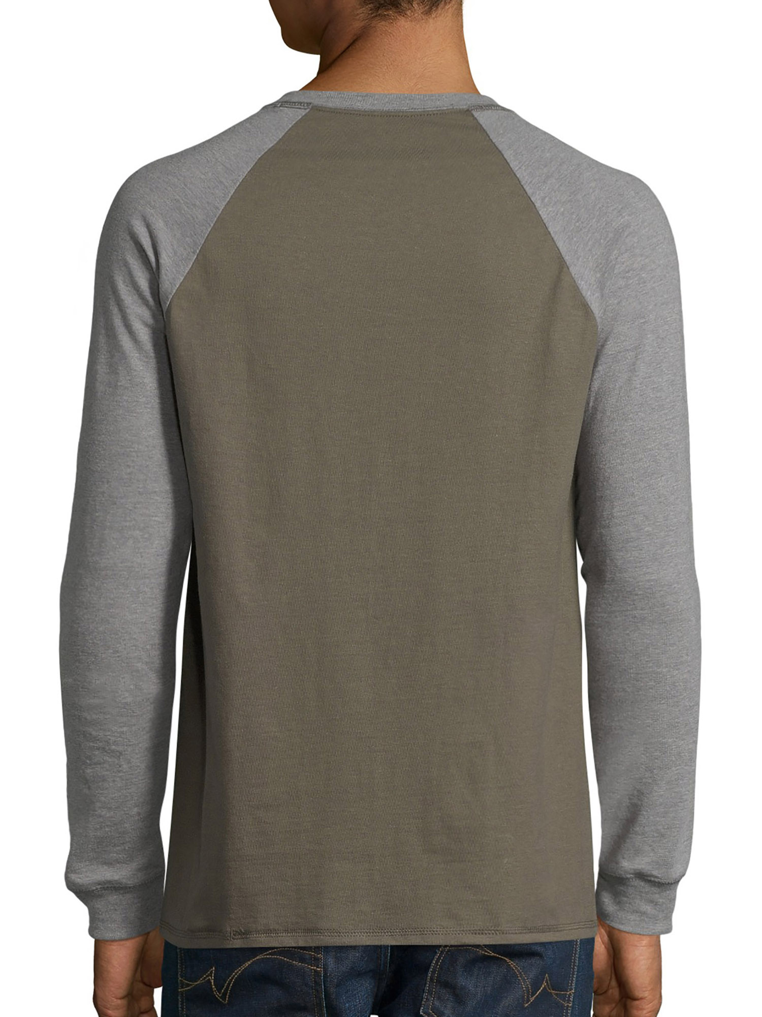 Hanes Men's Beefy Heavyweight Long Sleeve ThreeButton Henley, Up to