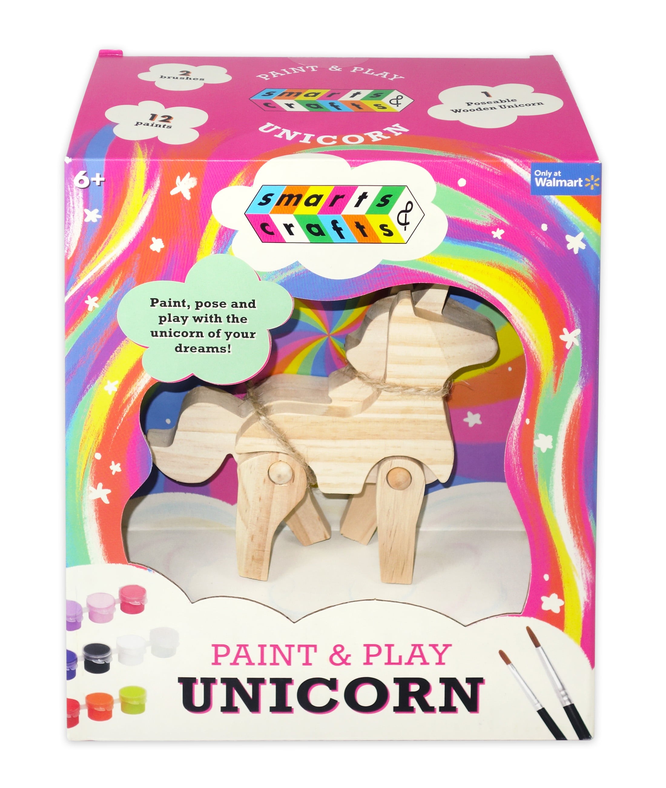 Yileqi Paint Your Own Unicorn Painting Kit Unicorns Paint Craft