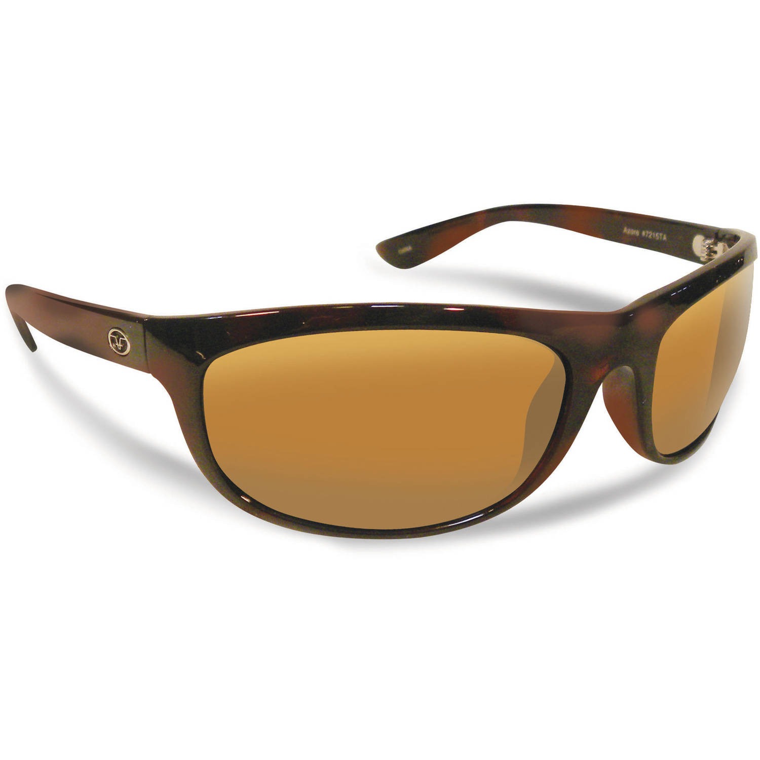 Flying Fisherman Azore Polarized Sunglasses, Tortoise Frame, Amber Lens