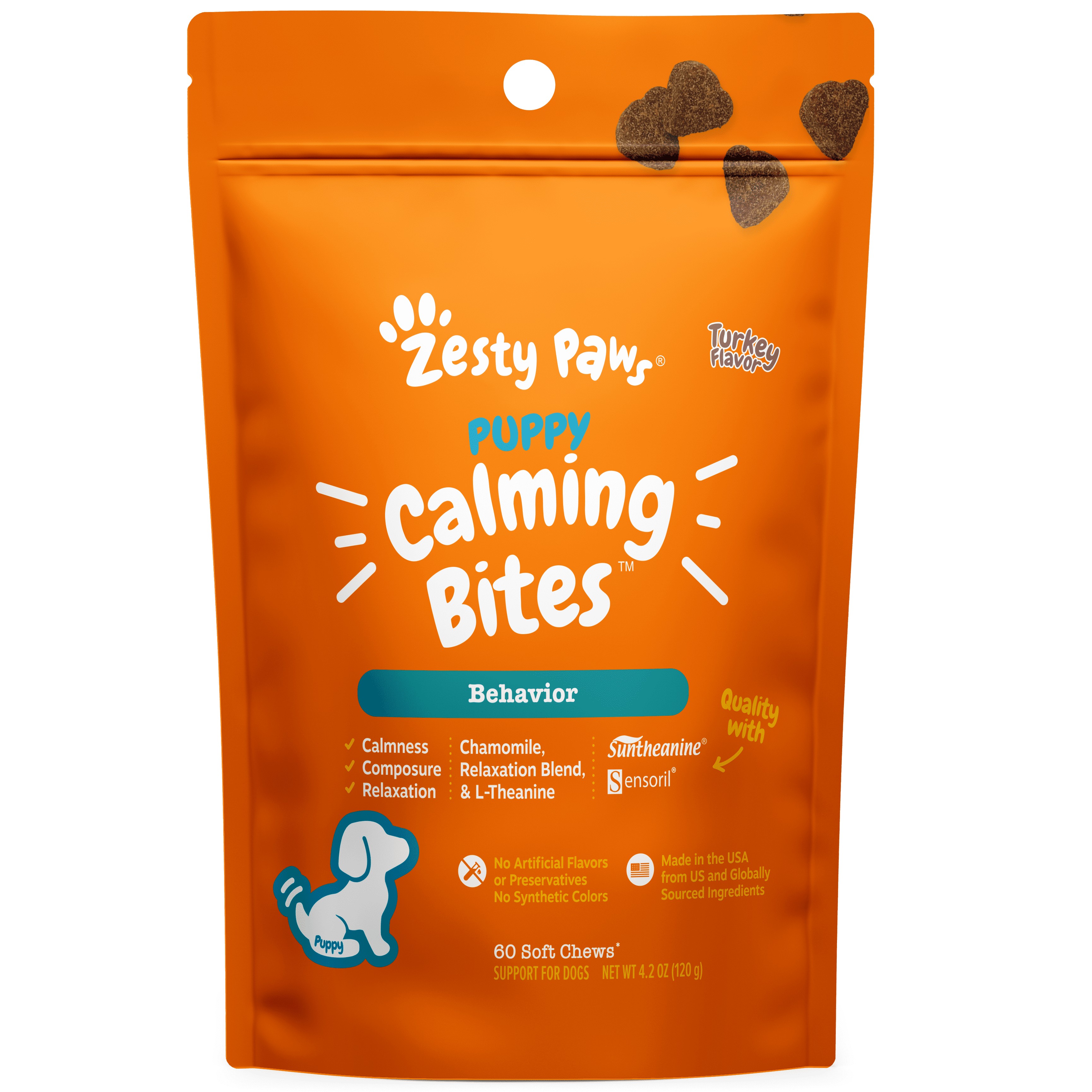 Zesty Paws Puppy 8in1 Multivitamin Bites, Overall Wellbeing for