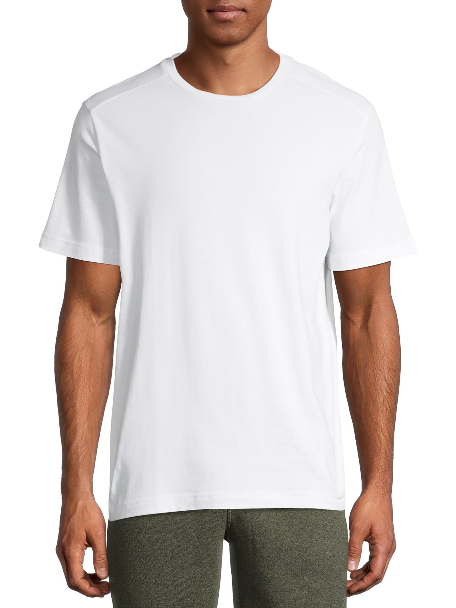 Athletic Works Men's Short Sleeve Soft Pocket T-Shirt, Sizes S-4XL