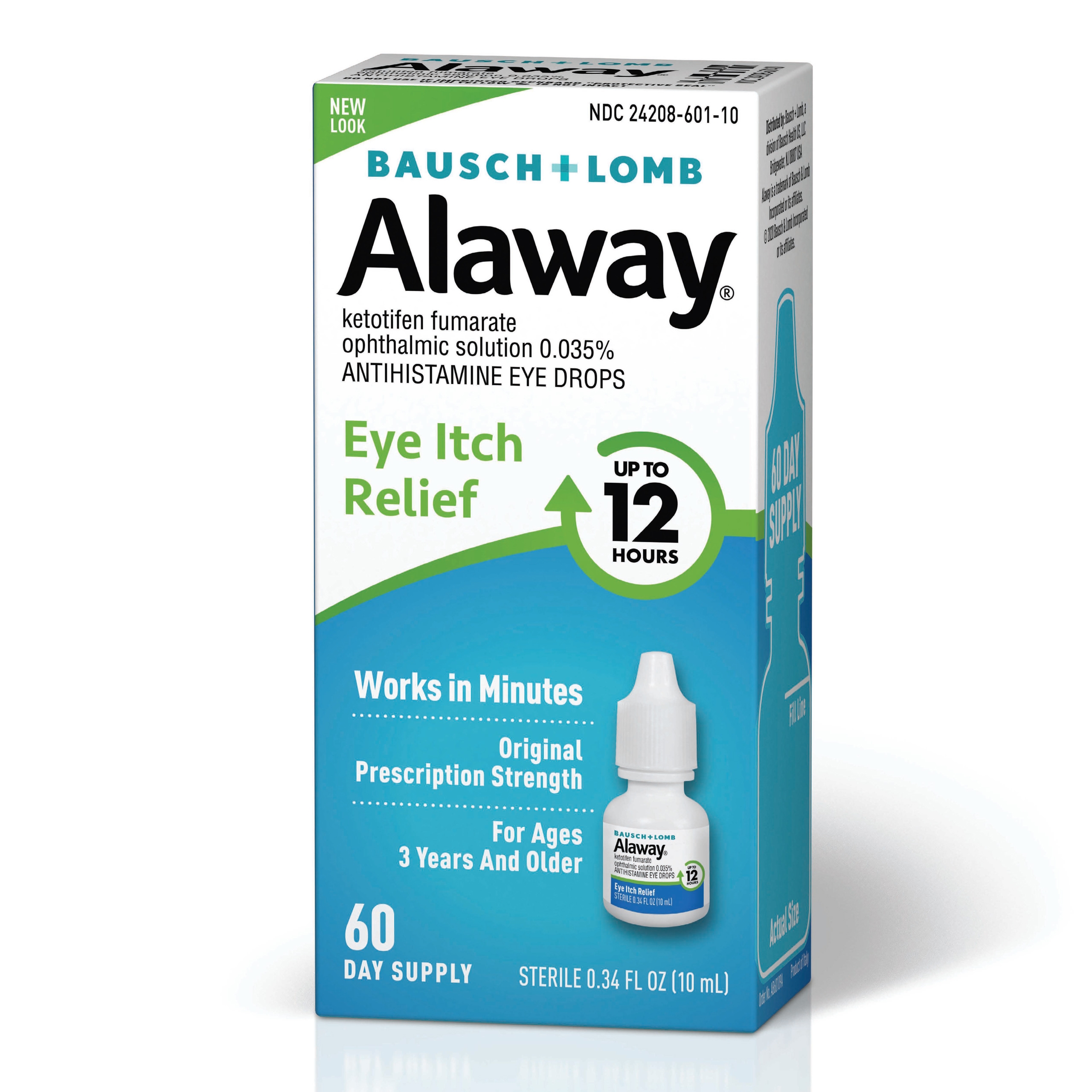 Alaway® Antihistamine Eye Drops(Ketotifen Fumarate Ophthalmic Solution