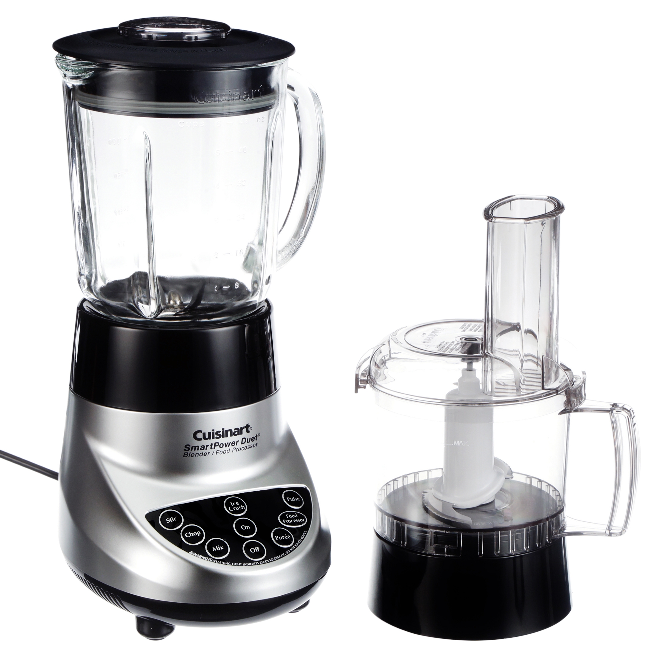 Cuisinart Smartpower Duet /Food Processor 7 Speed Blender Brushed