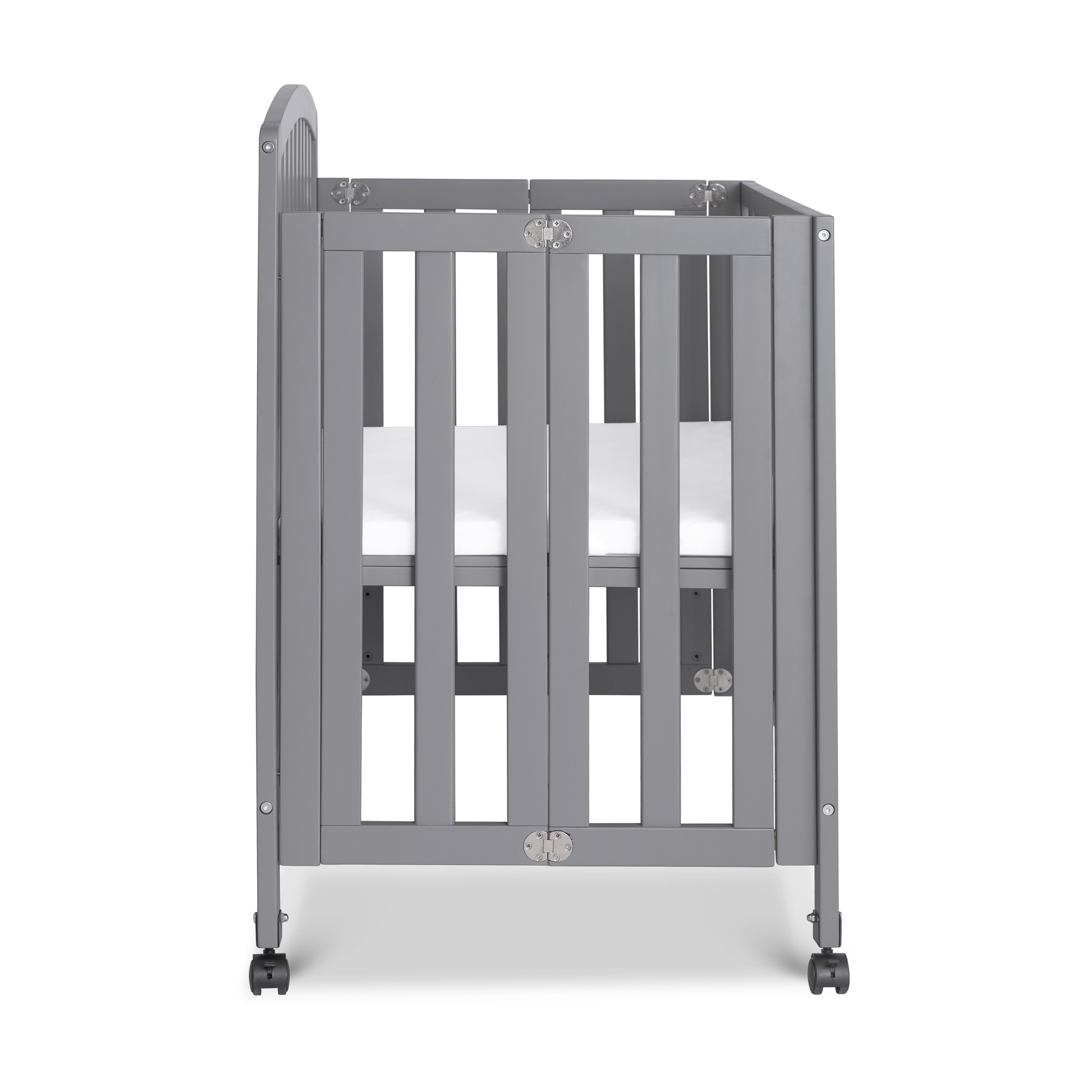 DaVinci Dylan 3in1 Folding Portable Mini Crib and Twin Bed, Gray Best
