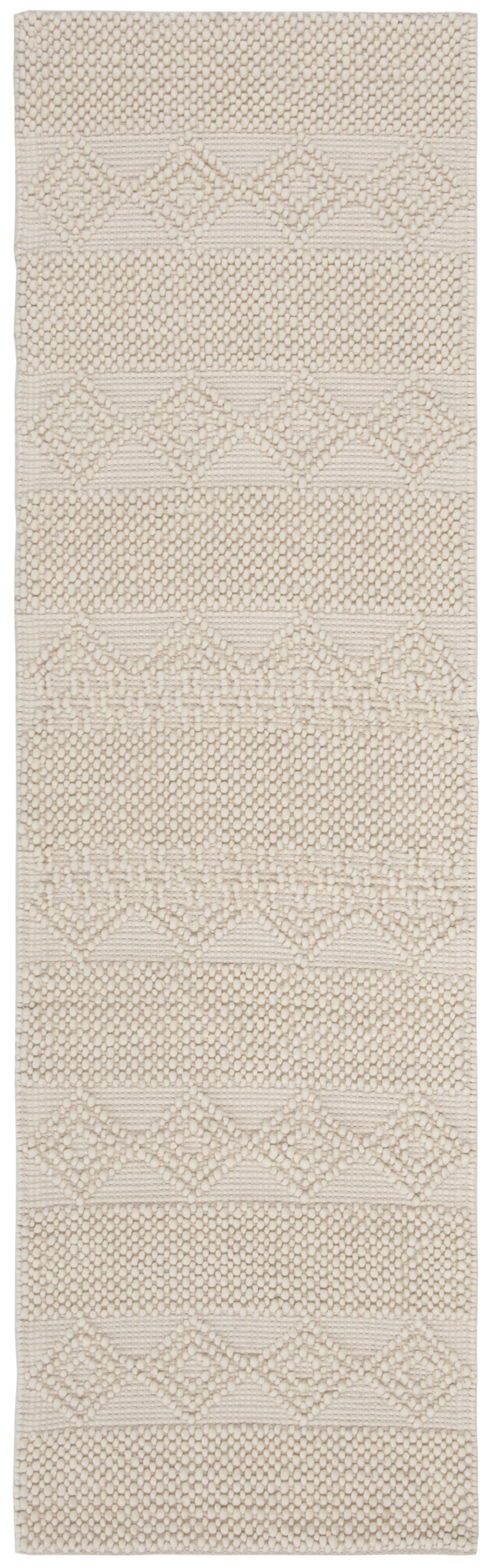SAFAVIEH Natura Carly Geometric Braided Wool Area Rug, Beige/Ivory, 2' x 3'  - Walmart.com