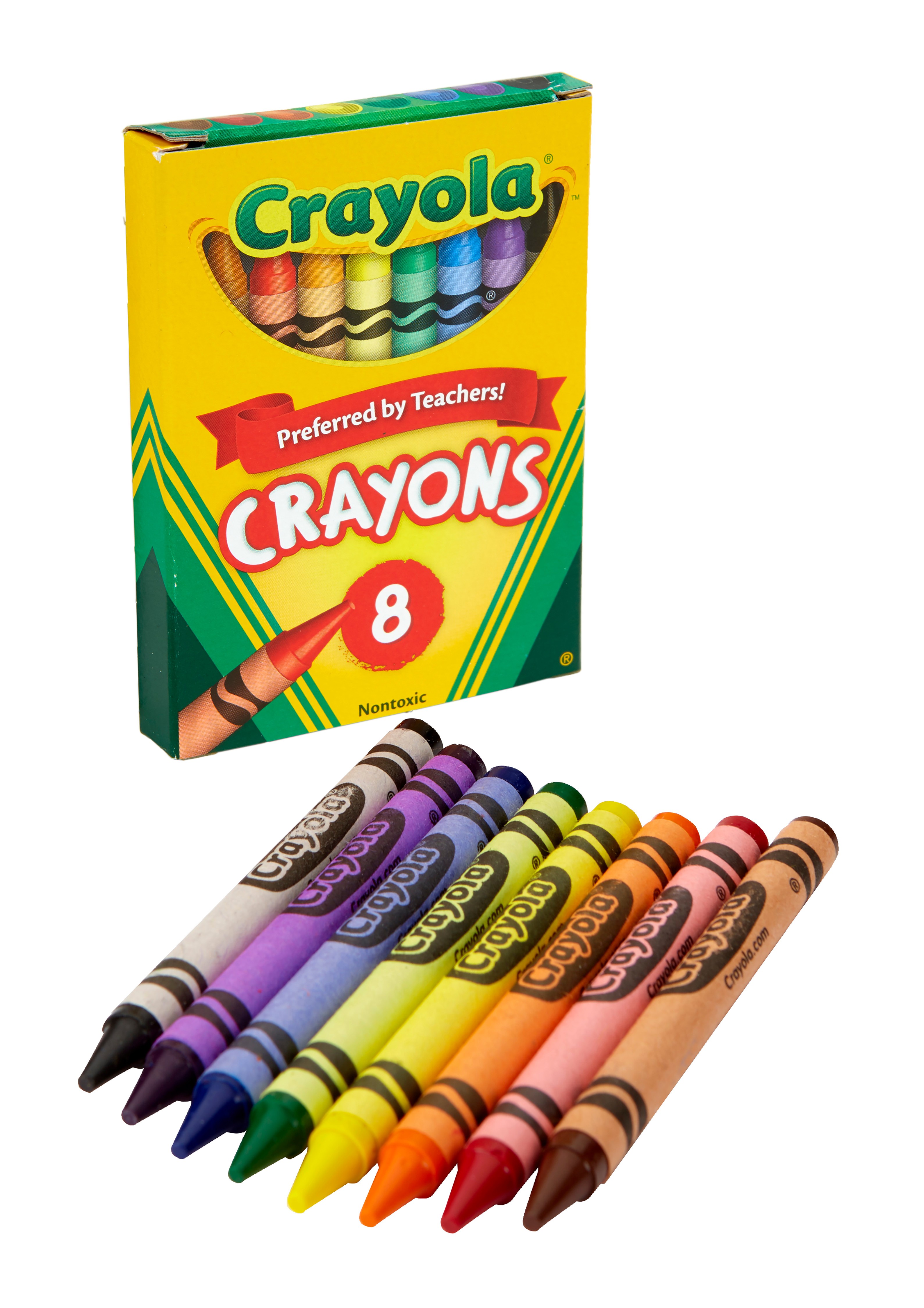 Crayola Classic Crayons, Back to School Supplies for Kids, 8 Ct, Art  Supplies 