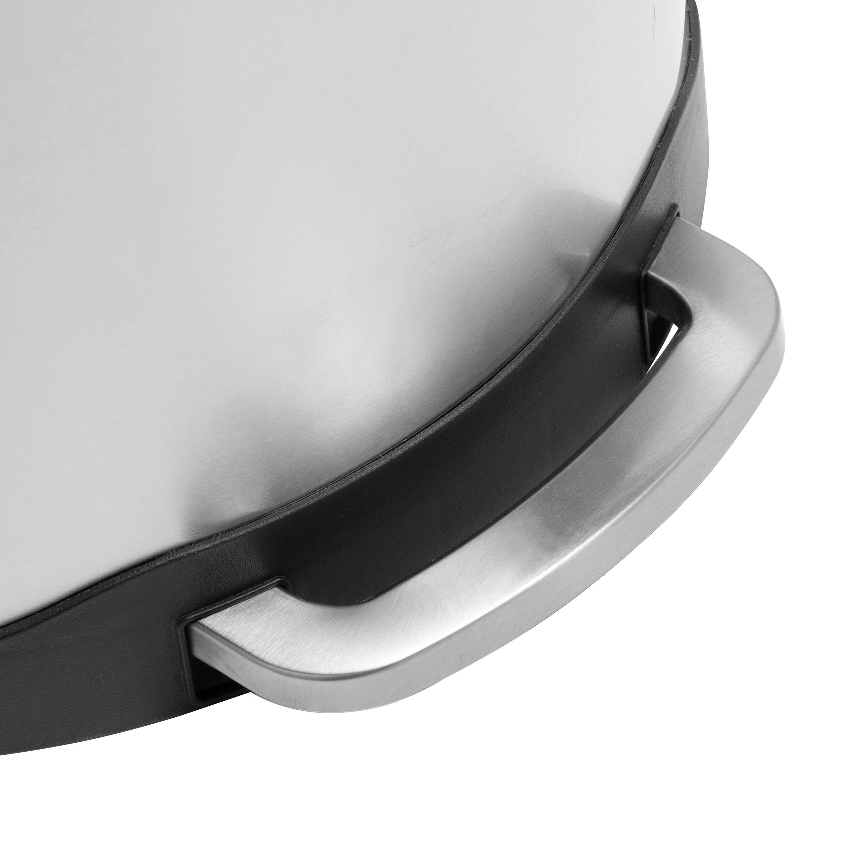 Honey Can Do 10.5 Gallon Trash Can, SemiRound Step On Kitchen Trash