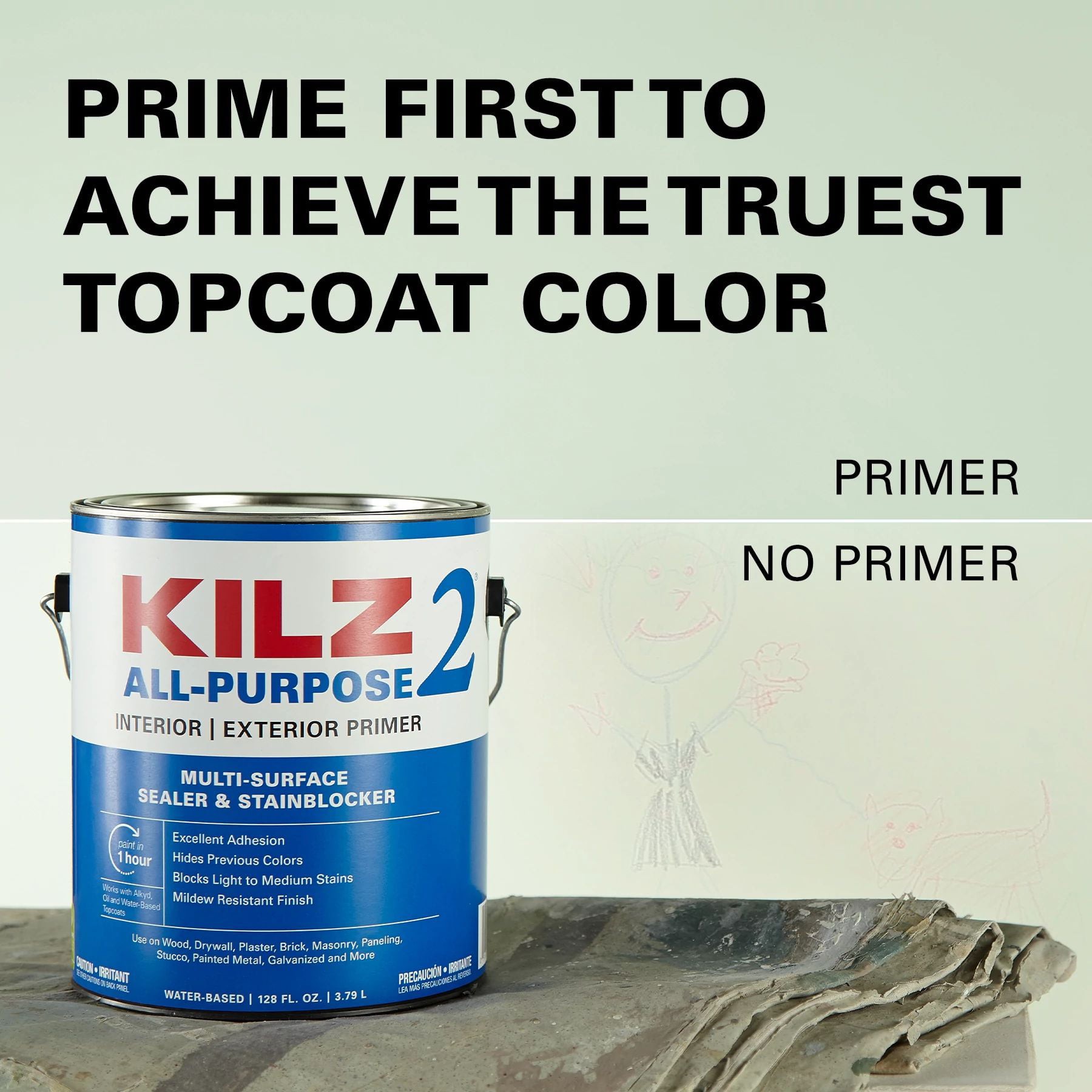 Mejores ofertas e historial de precios de KILZ 2 All-Purpose Latex ...