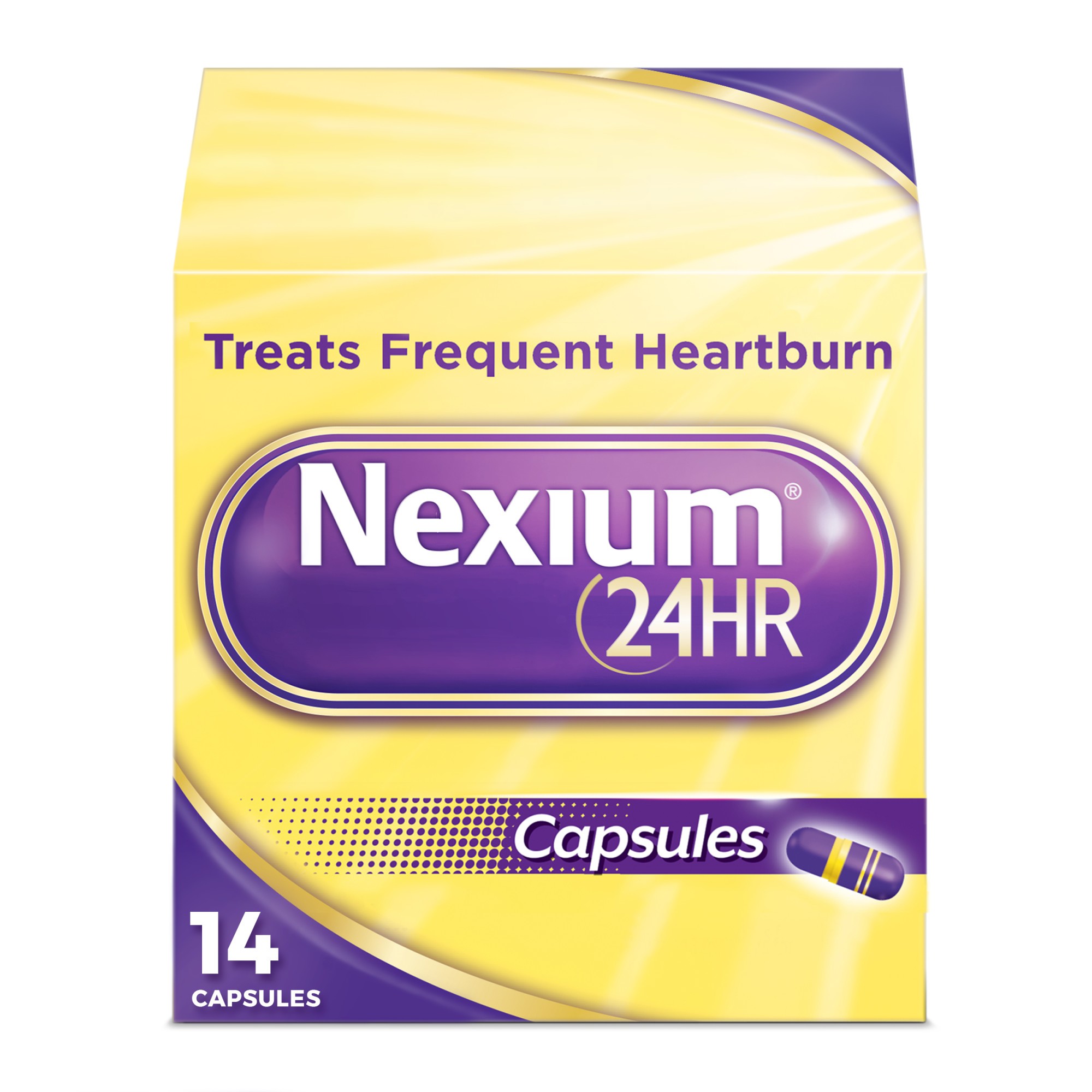 Nexium 24HR Acid Reducer Heartburn Relief Capsules With Esomeprazole