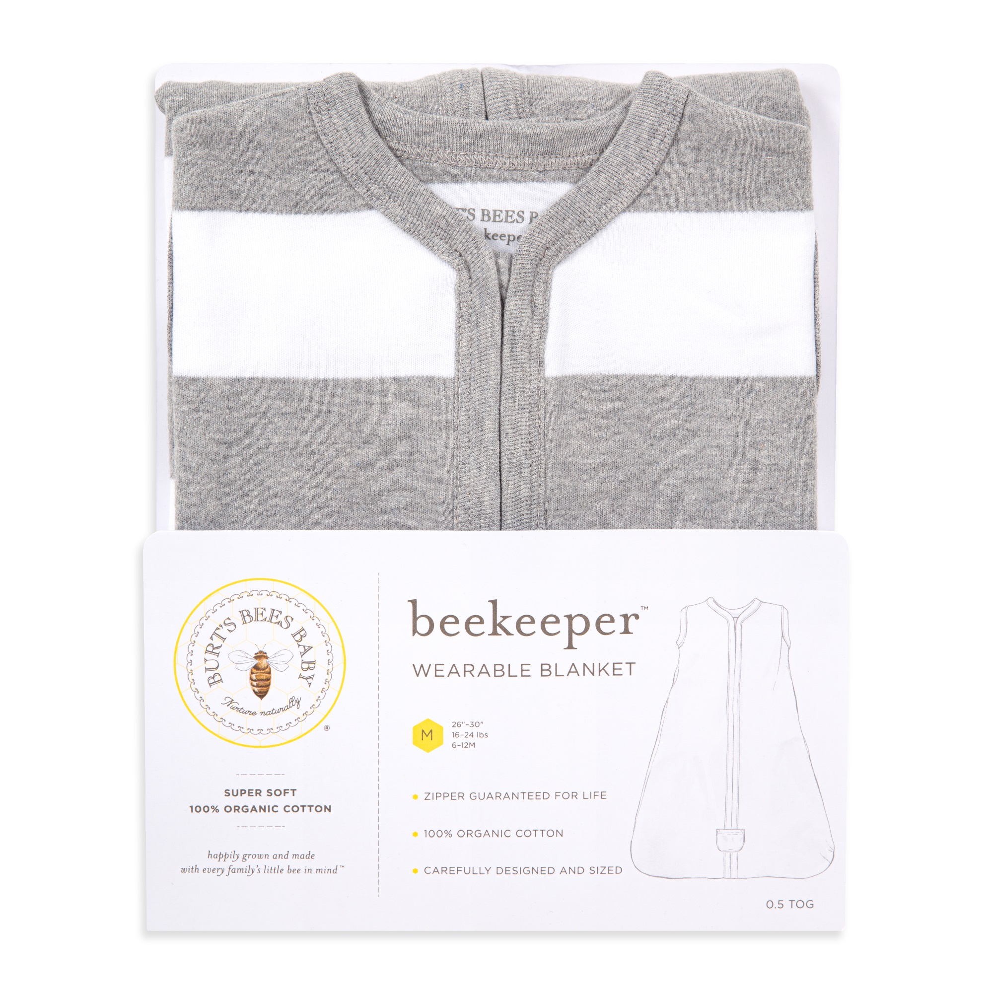 Burts Bees Baby Beekeeper Wearable Blanket, Organic Cotton Best Deals