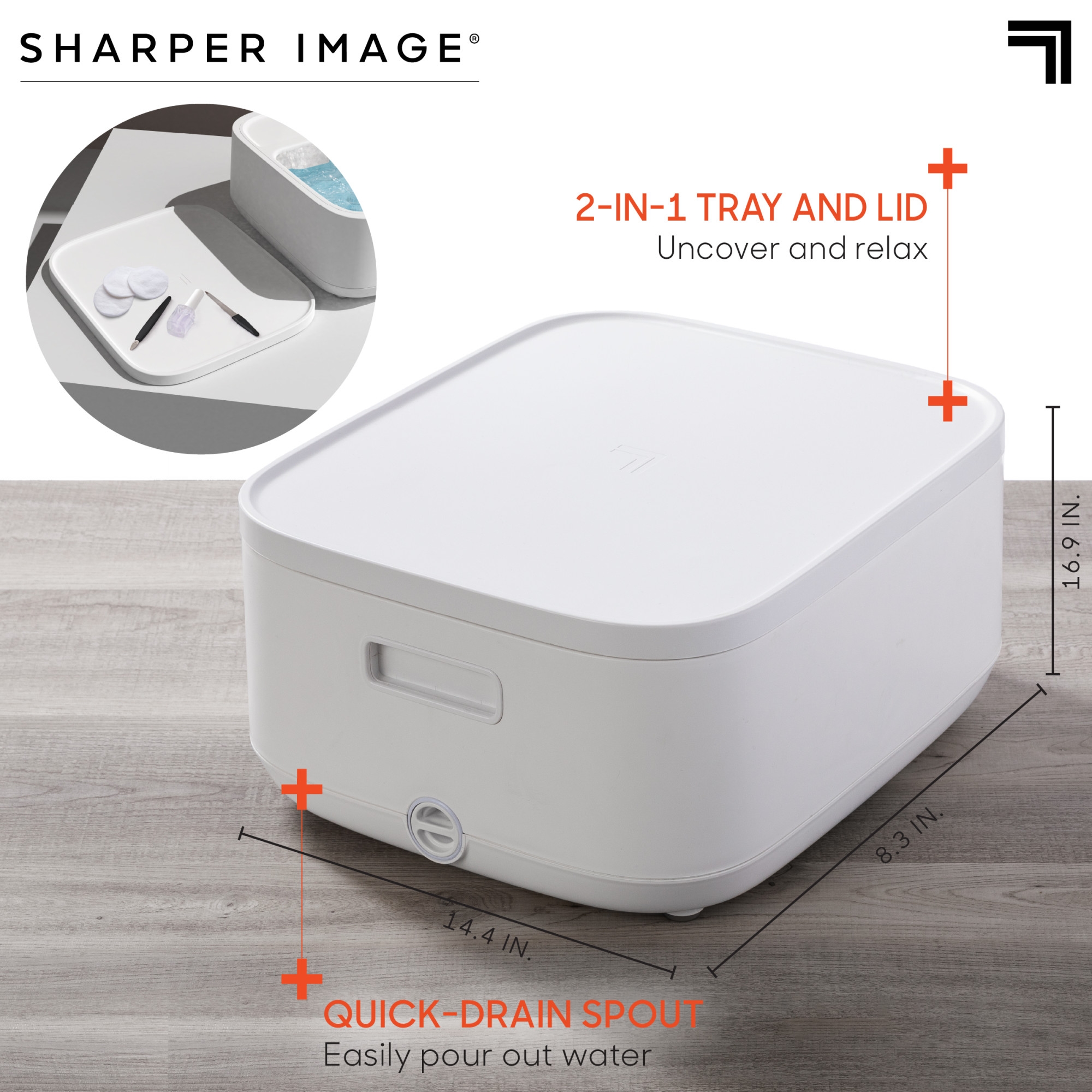 Mejores ofertas e historial de precios de Sharper Image Spa Haven Foot
