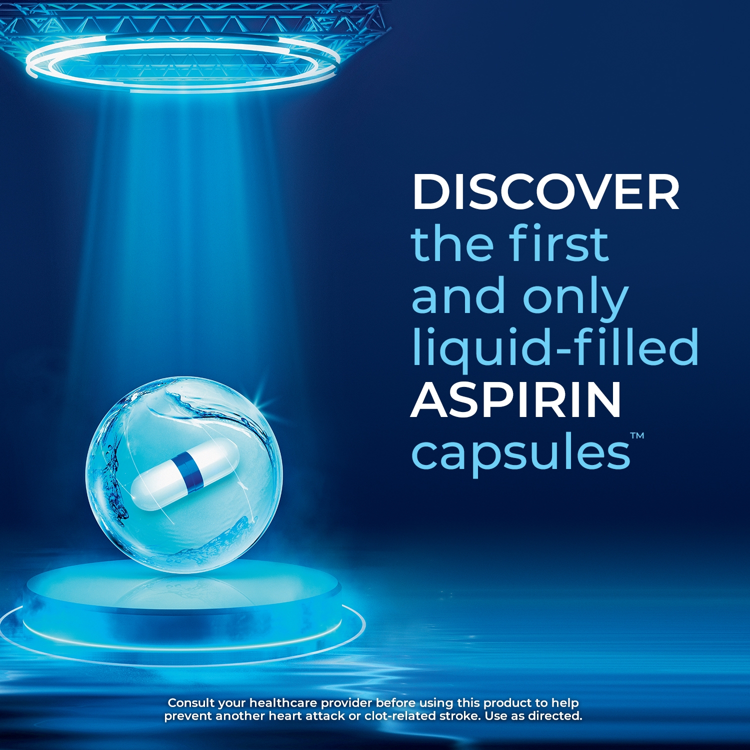 Vazalore Aspirin 81 mg, Adult Aspirin, LiquidFilled Capsules, Low Dose