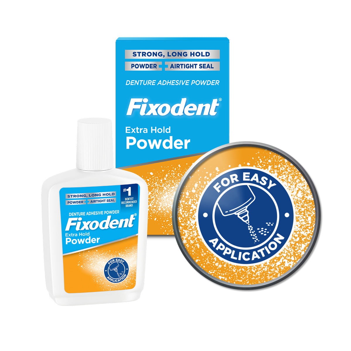 Fixodent Extra Hold Denture Adhesive Powder, 2.7 oz Best Deals and